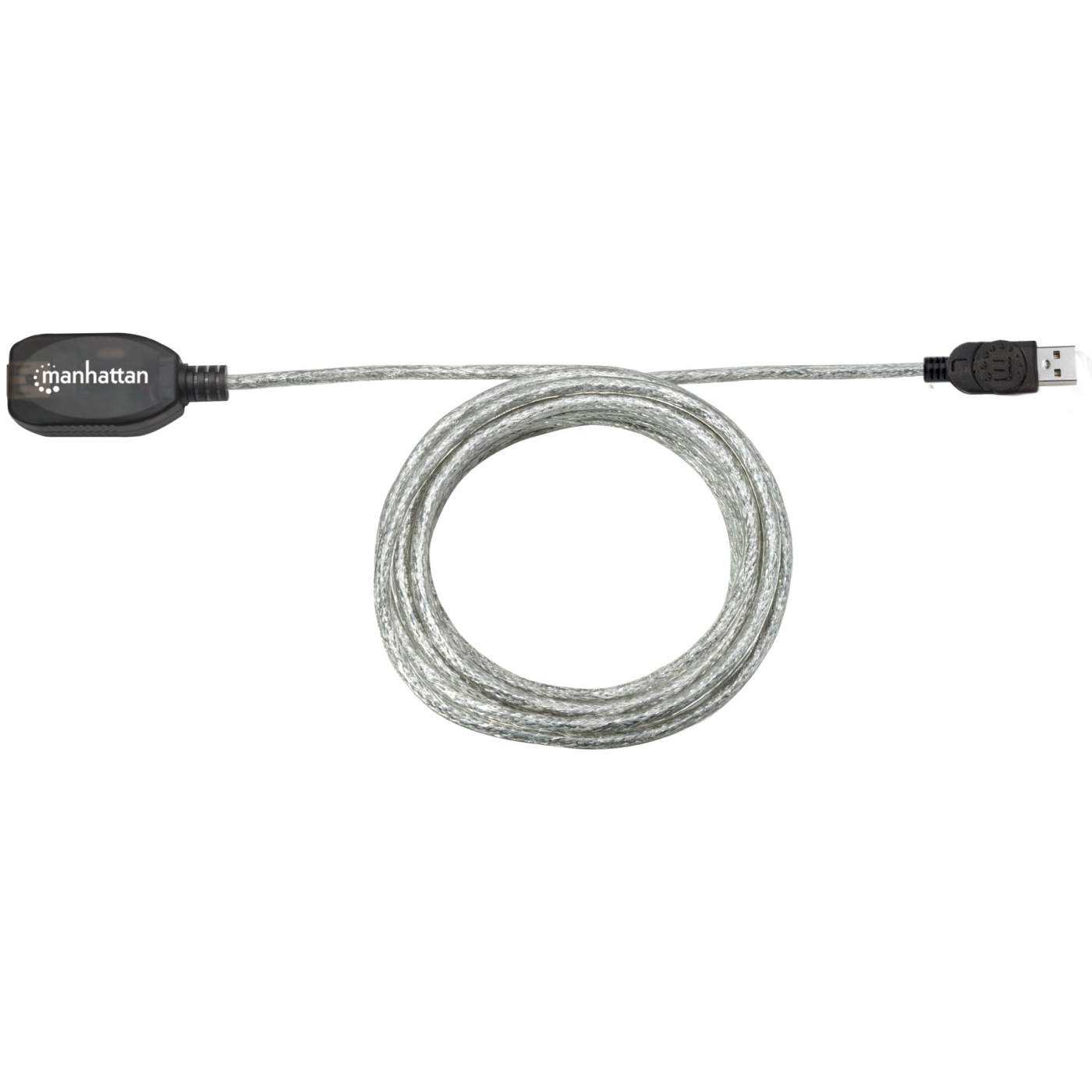 High-Speed USB 2.0 Active Extension Cable (16.4ft/5m) - Reliable Signal Booster for PC, Laptop, Printer & Gaming Setup