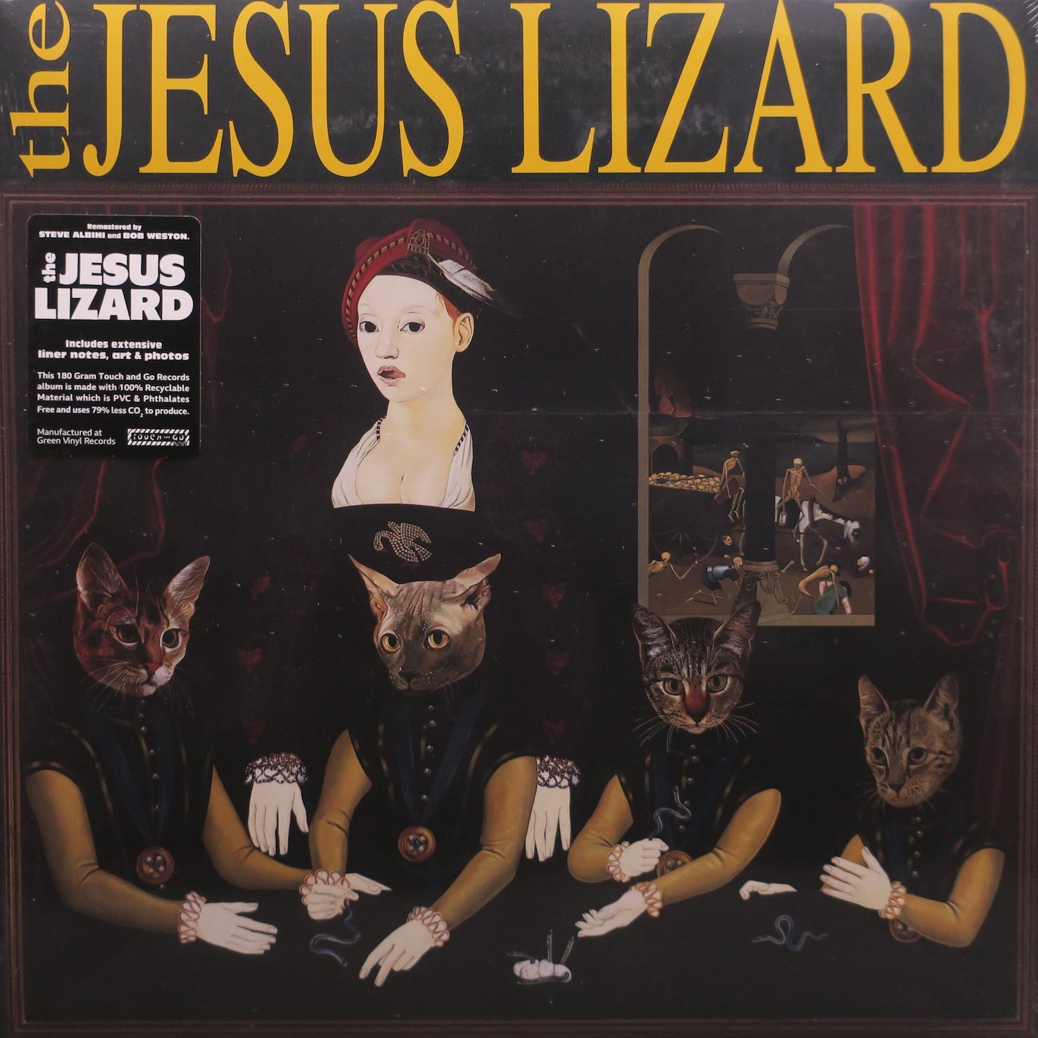 Jesus Lizard 'Liar' Remastered Vinyl LP Record | Limited Edition Alternative Rock Music Album | Perfect for Vinyl Collectors & Music Enthusiasts