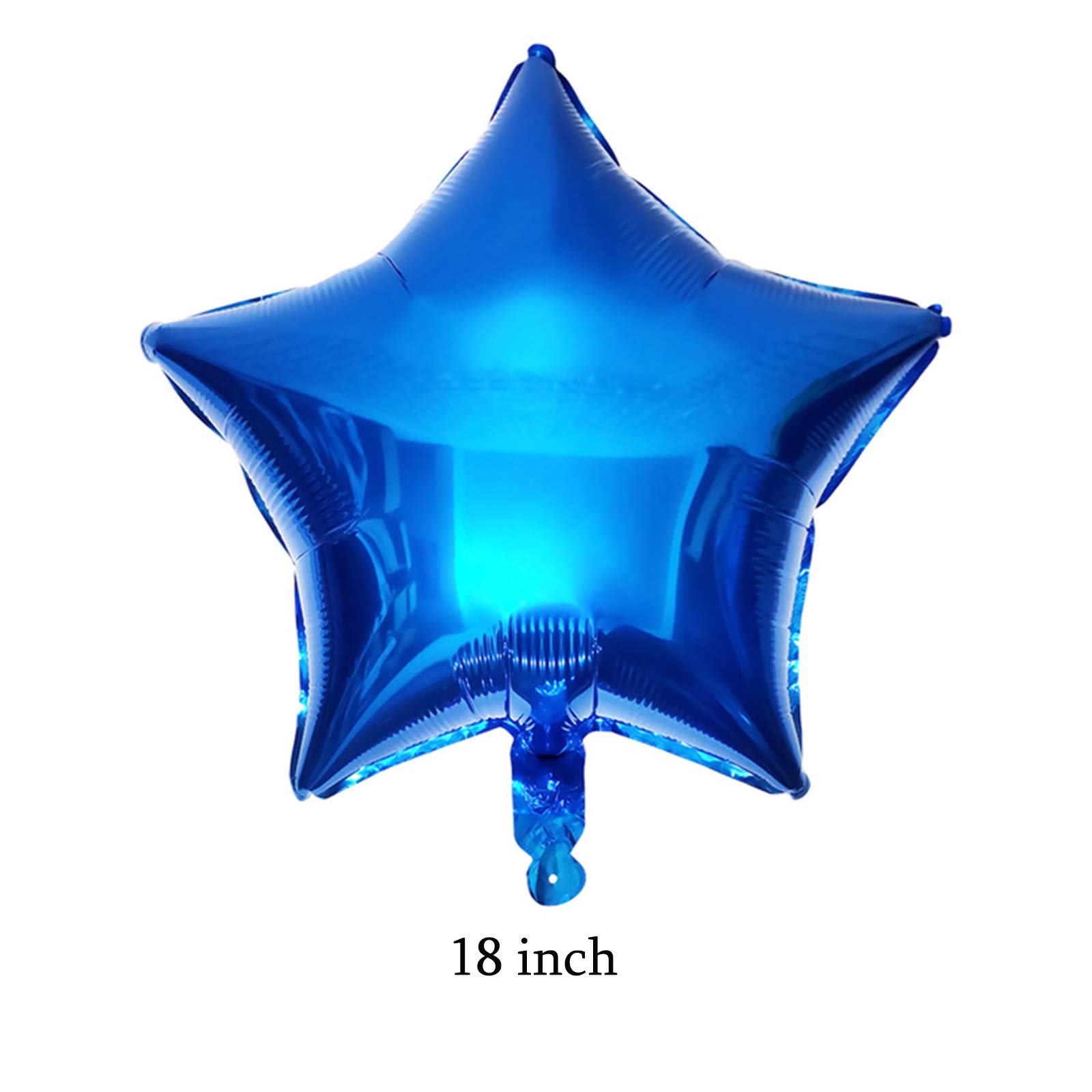 12Pcs Volleyball Balloon Set - 4Pcs 18 Inch Volleyball Balloons & 10Pcs Red Blue Star Mylar Balloons for Volleyball Themed Party Decorations | Perfect for Sports Birthday, Baby Shower, Senior Night & Celebration Decor