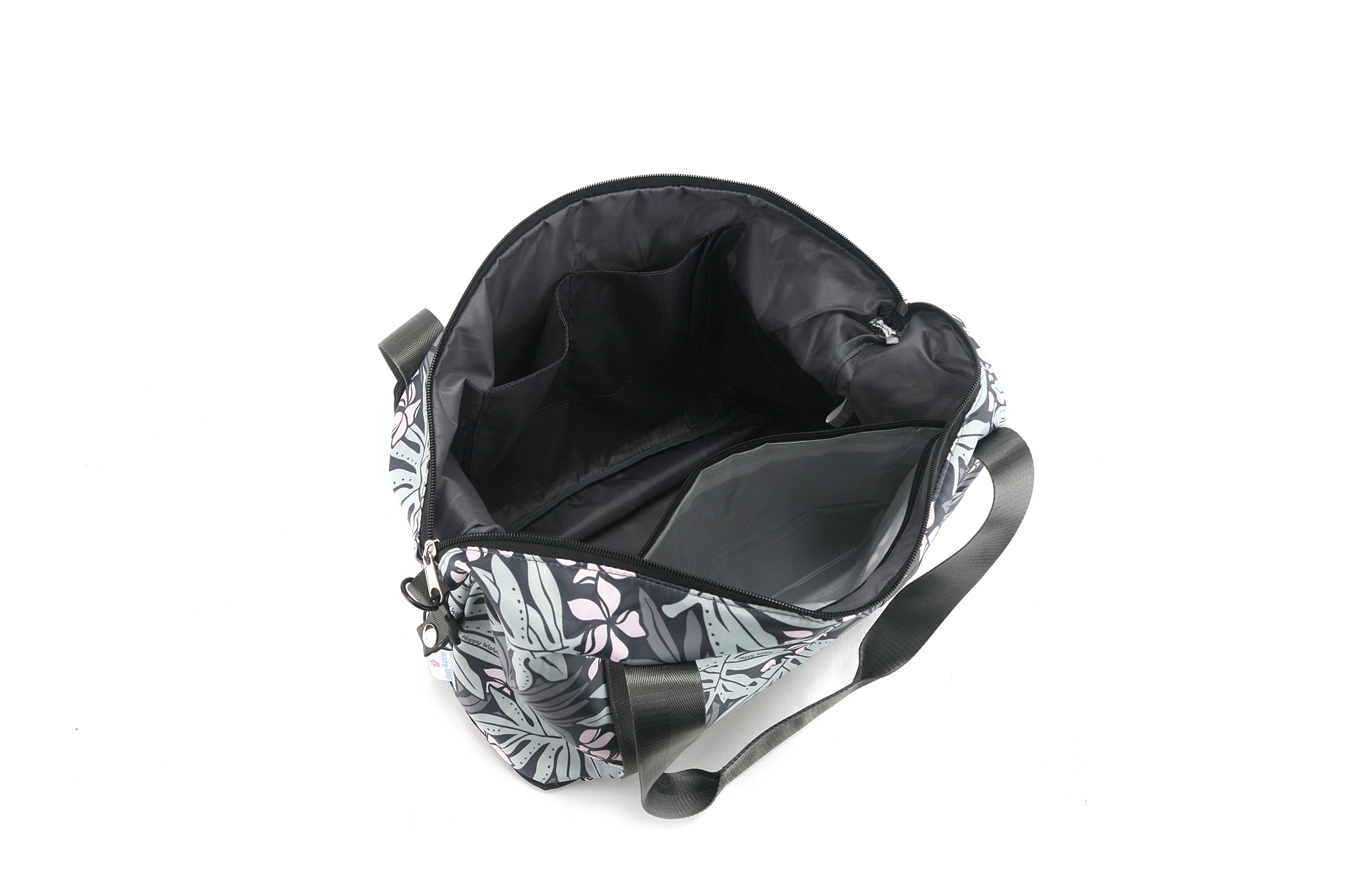 Foldable Duffle Bag - Sydney Lauae Grey Waterproof Travel Duffel for Gym, Sports, Camping & Weekend Getaways