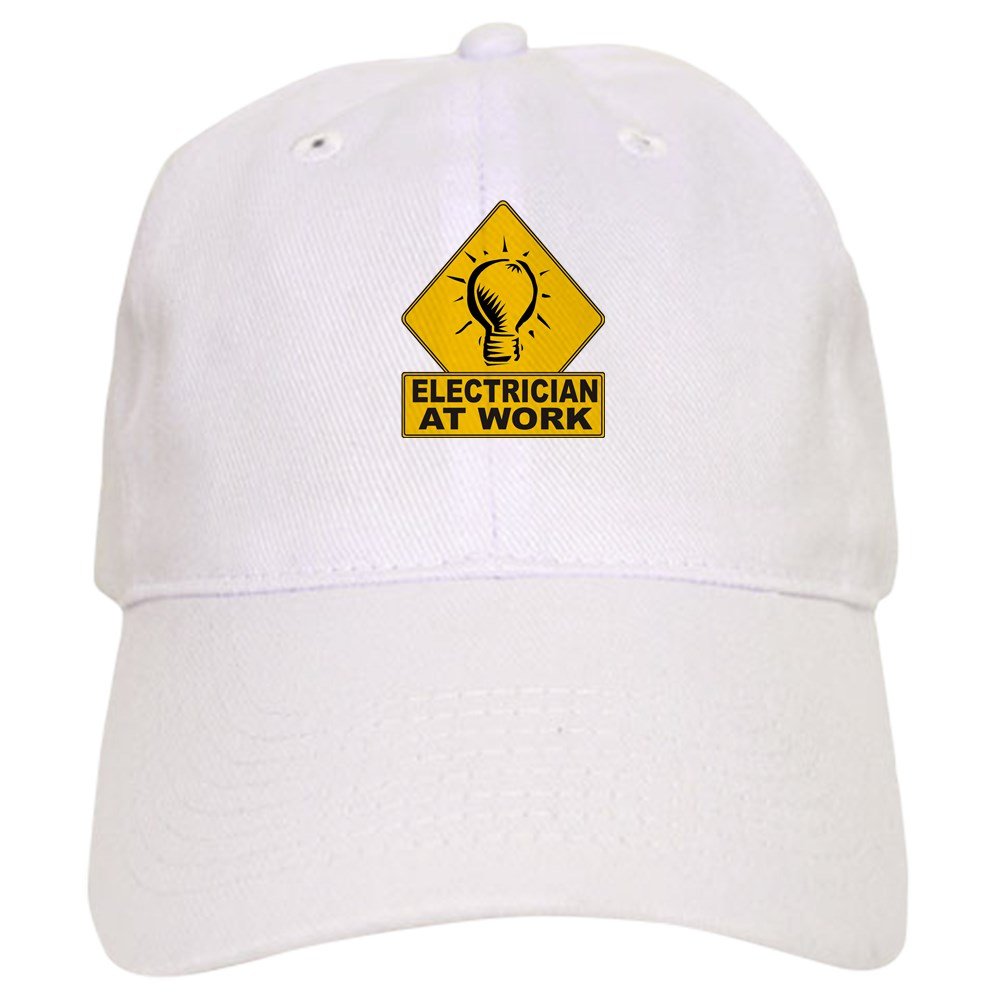 Electrician Bulb Cap - Adjustable Baseball Hat for Work & Outdoor