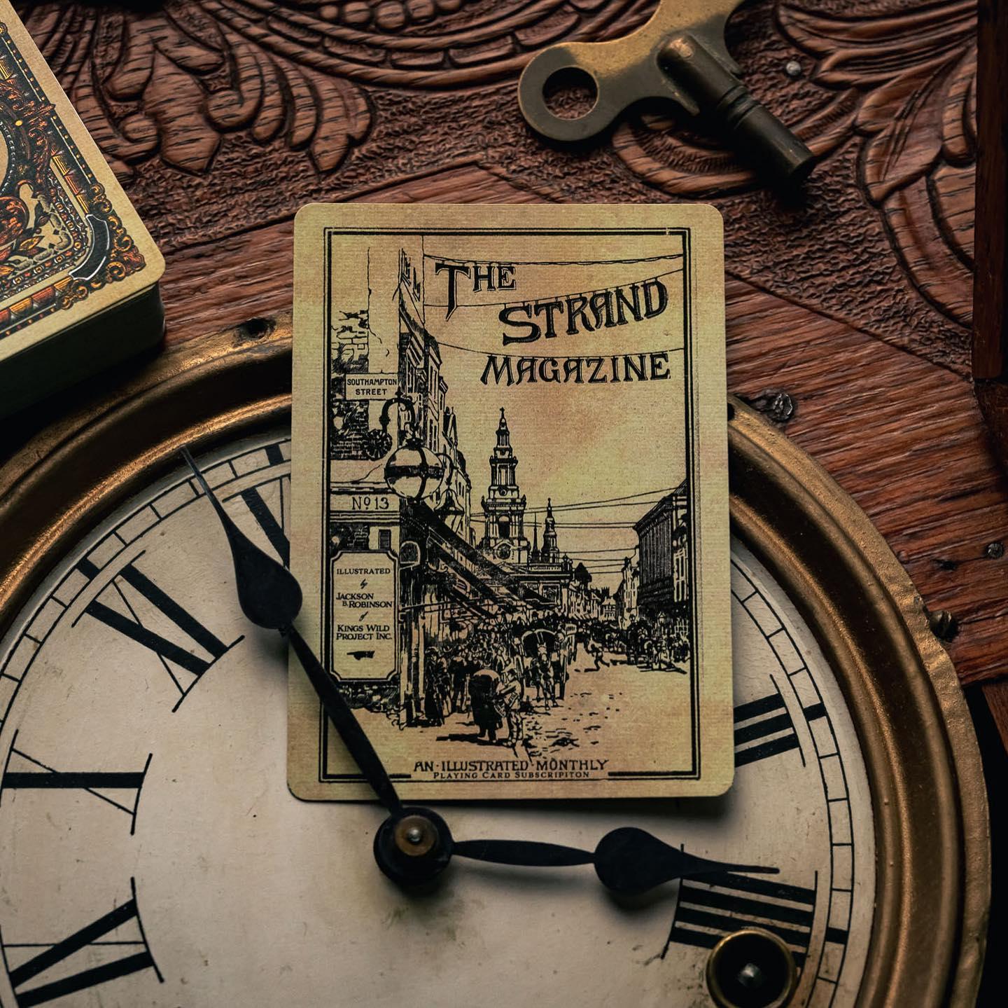 Sherlock Holmes Playing Cards - Premium Deck by Kings Wild Project - Perfect for Poker, Magic Tricks & Collectors