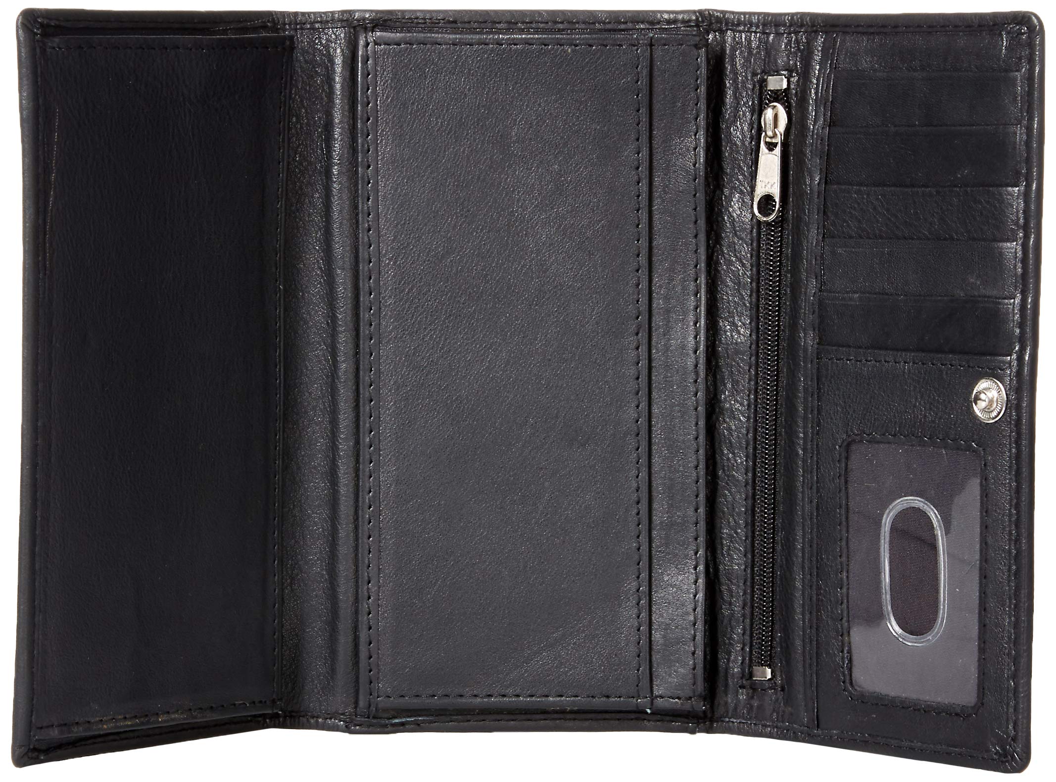 Genuine Leather NHL Women's Wallet - Stylish & Durable Hockey Fan Gift for Everyday Use & Game Day