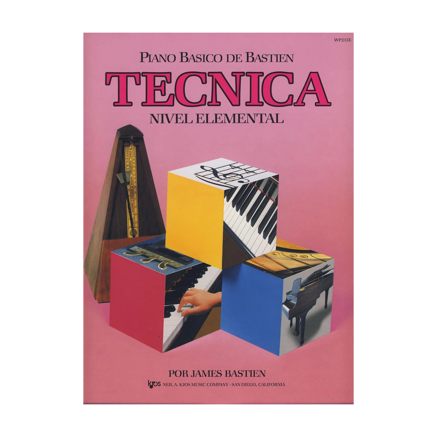 Bastien Elementary Piano Technique Book - Learn Piano Basics for Beginners - Perfect for Home Practice & Music Lessons