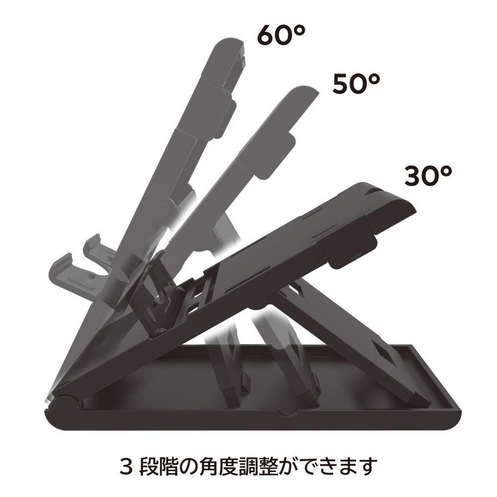 Hori Playstand for Nintendo Switch - Adjustable & Portable Gaming Stand for Switch & Switch OLED - Perfect for Travel, Bedroom & Multiplayer Gaming