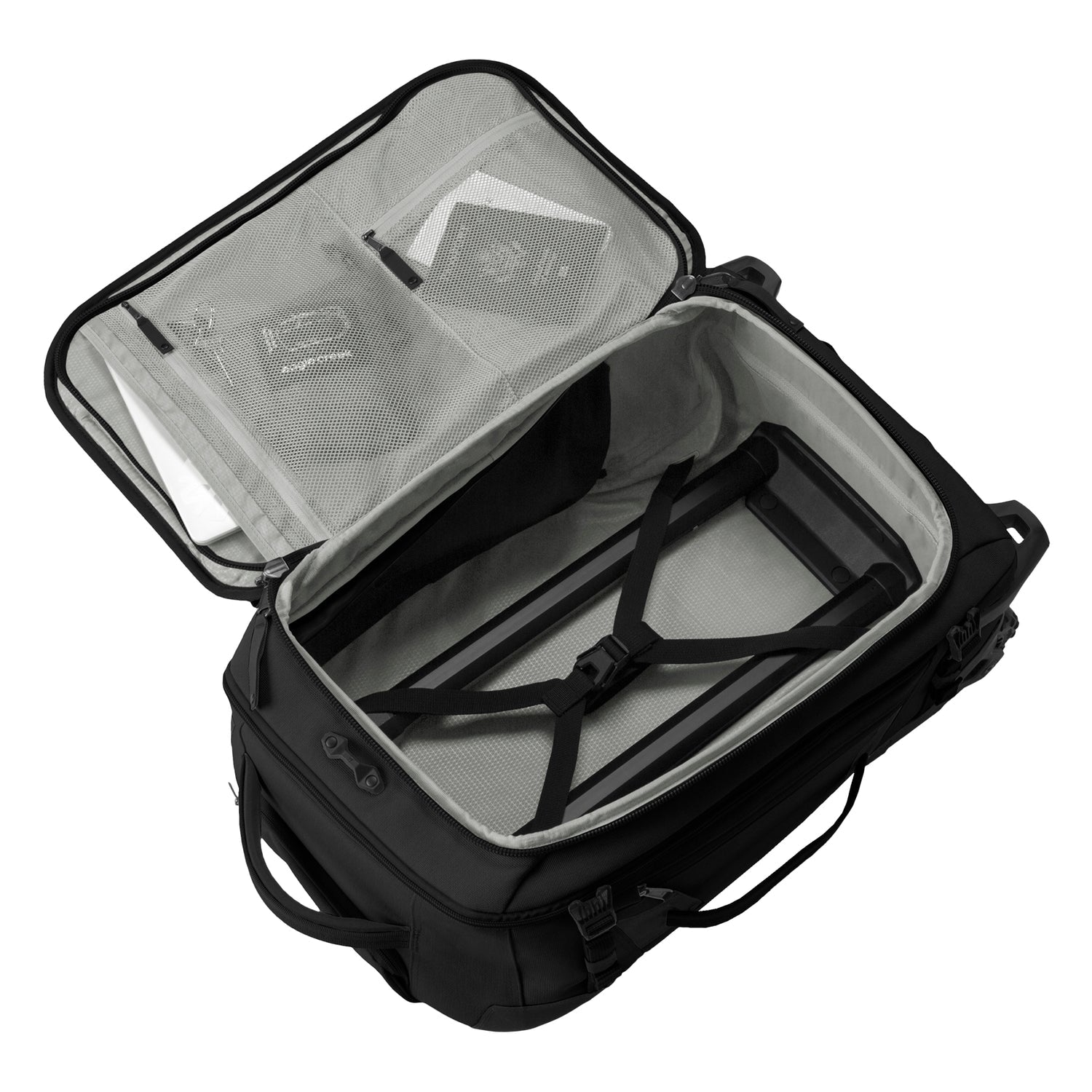 Eagle Creek Gear Warrior XE 2 Wheel Convertible Carry On Luggage - Durable Expandable Suitcase for Travel, Business Trips & Weekend Getaways