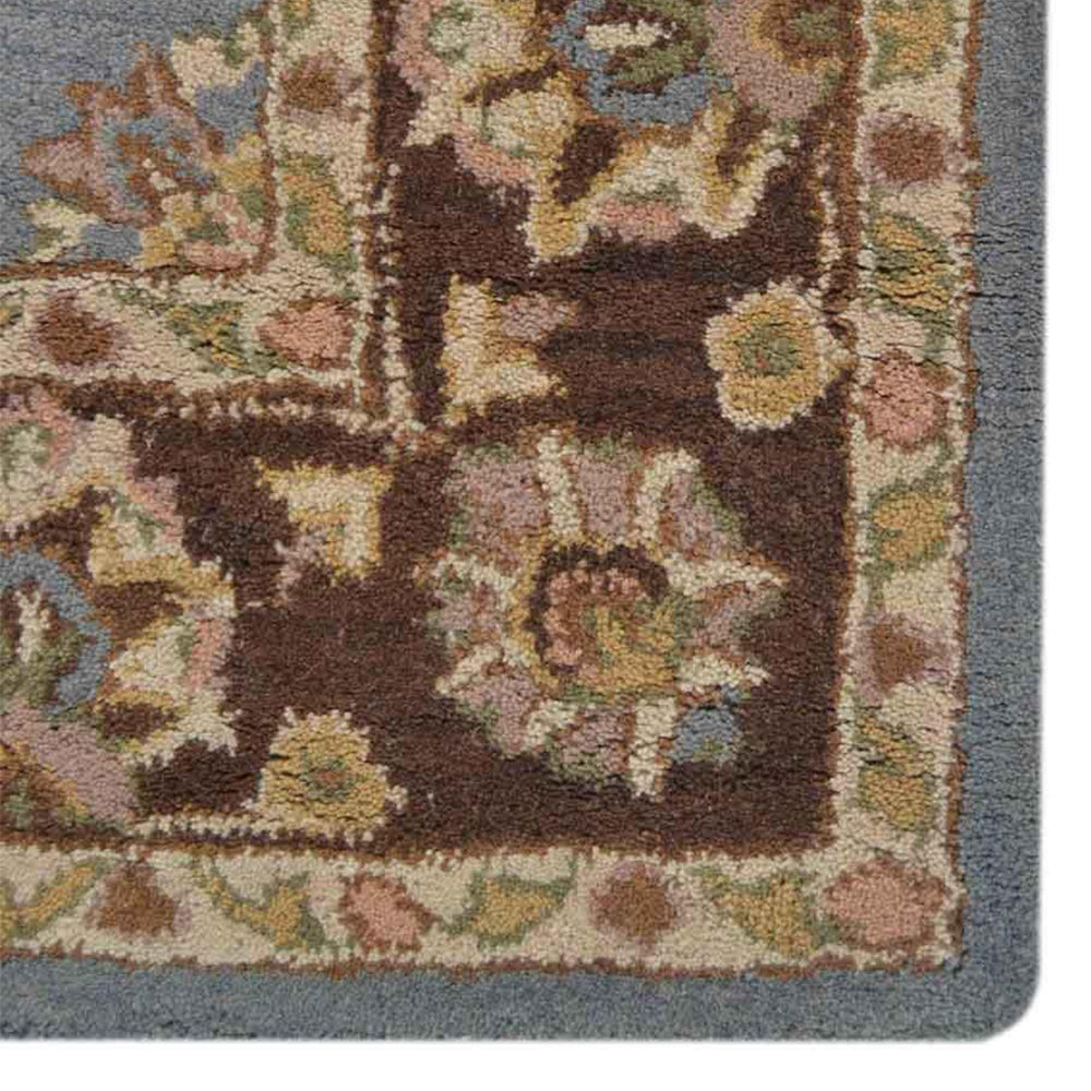 Gabbeh Hand Tufted Wool Rug - Soft Persian Style Area Rug for Living Room, Bedroom & Home Decor