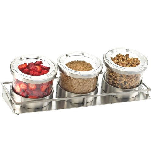 32 oz Mixology Jar with Notched Stainless Steel Lid - 16.375W x 5.875D x 5.75H - Perfect for Cocktail Bars, Home Bartending & Drink Display