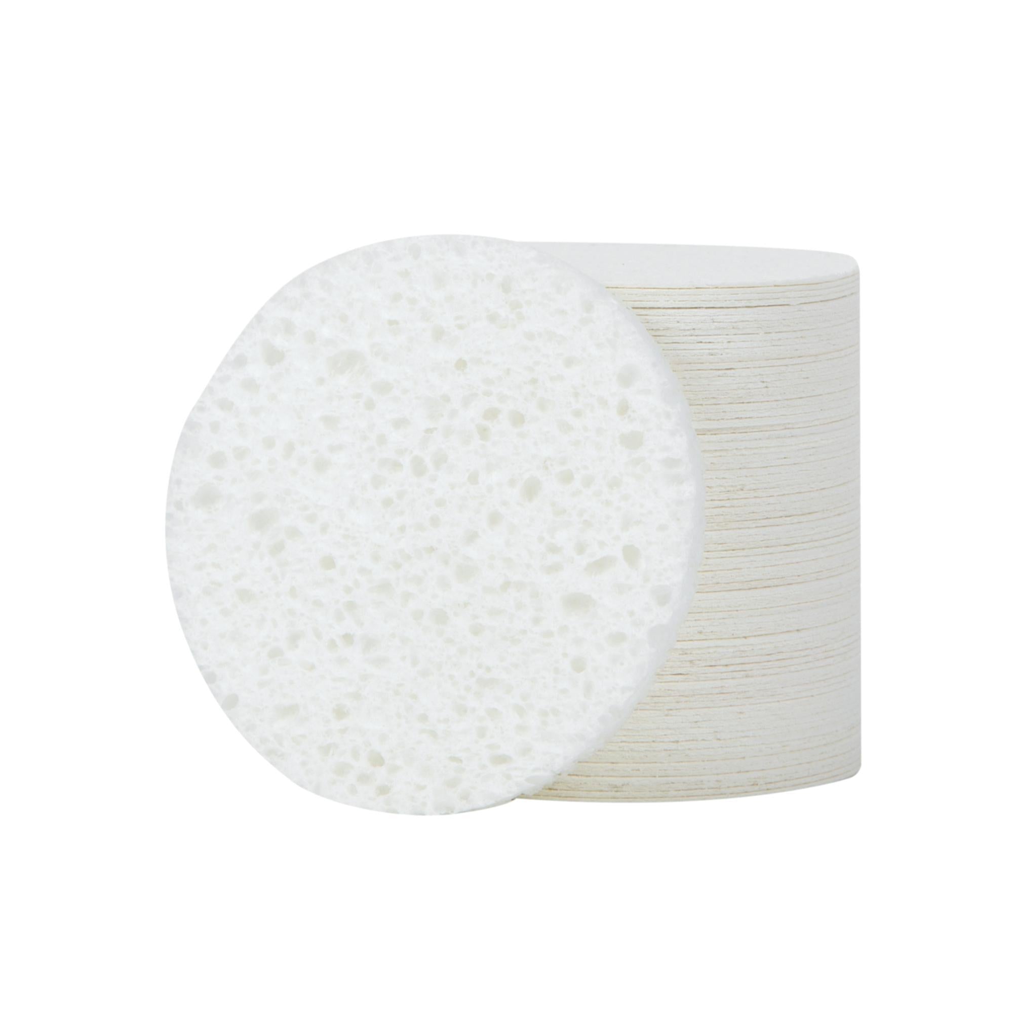 Premium Professional Round Compressed Makeup Sponges - 75 Pack for Flawless Foundation & Concealer Application - Perfect for Beauty Blending, Contouring & Airbrush Makeup