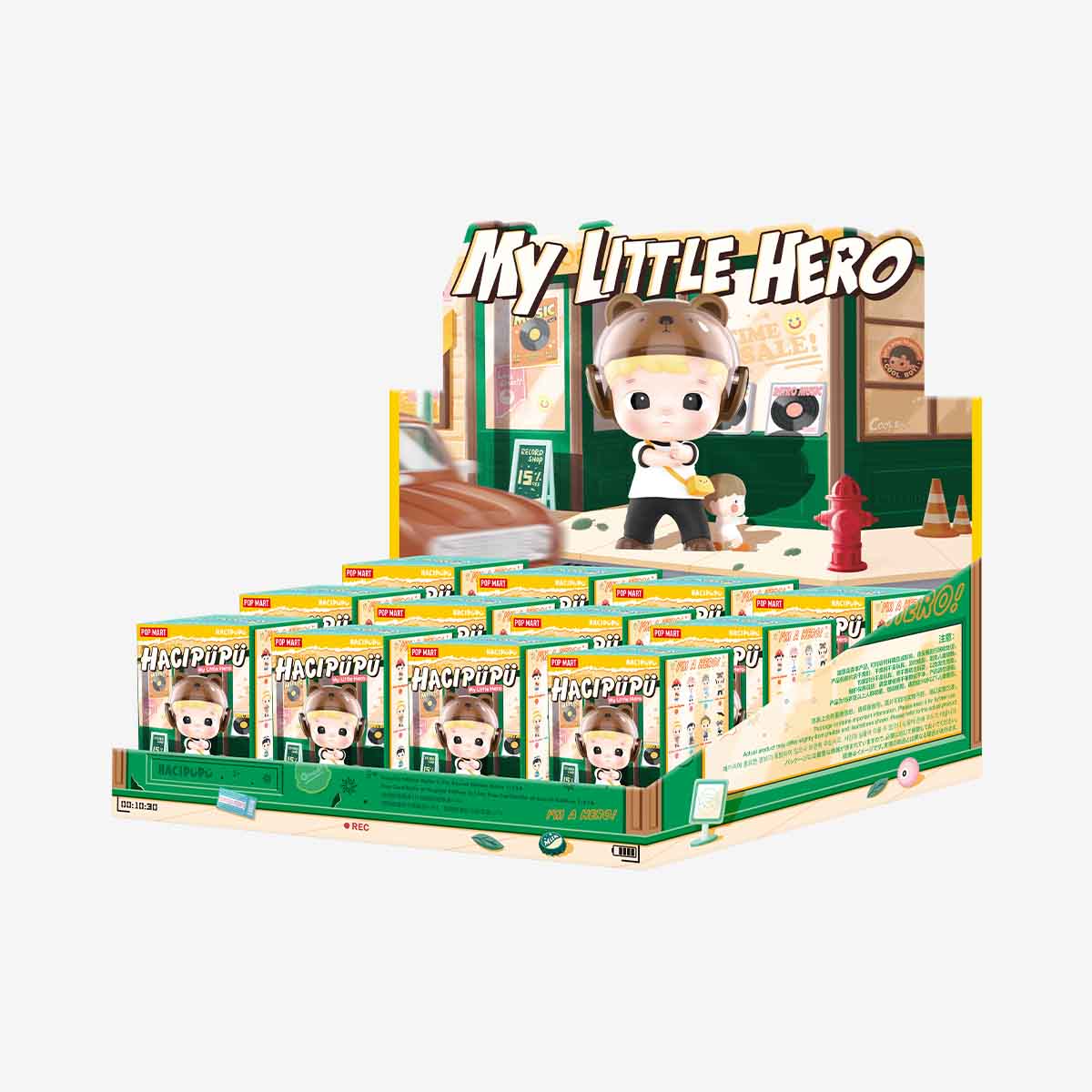 Pop Mart HACIPUPU My Little Hero Series Blind Box - Collectible Vinyl Figure Toy for Kids & Adults - Perfect for Gifts, Display, and Surprise Unboxing Fun