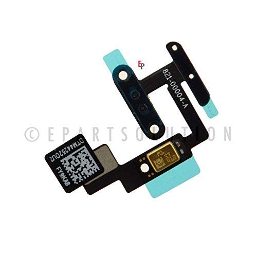 ePartSolution Replacement Power Button Flex Cable for iPad Air 2 A1567 A1566 - Compatible with Home Button & Volume Control (Perfect for DIY iPad Repairs & Tech Maintenance)