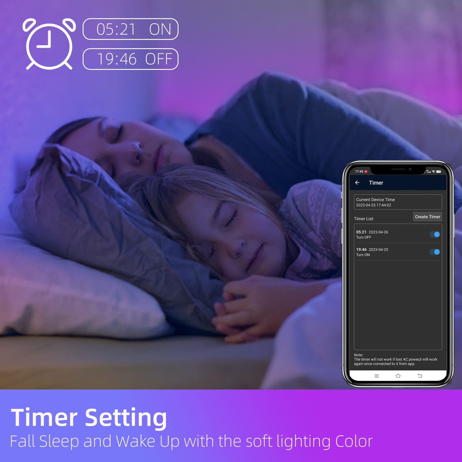 Easeking 32.8ft Bluetooth LED Strip Lights (2x16.4ft) - 300 LEDs Smart RGB Light Strips with App & Remote Control, Music Sync for Bedroom, Home Decor, Gaming Setup & Party Lighting