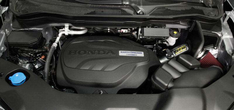 AEM 2017 Honda Pilot V6 3.5L Fuel Injection Gunmetal Gray Cold Air Intake System - Performance Upgrade for Better Engine Airflow & MPG