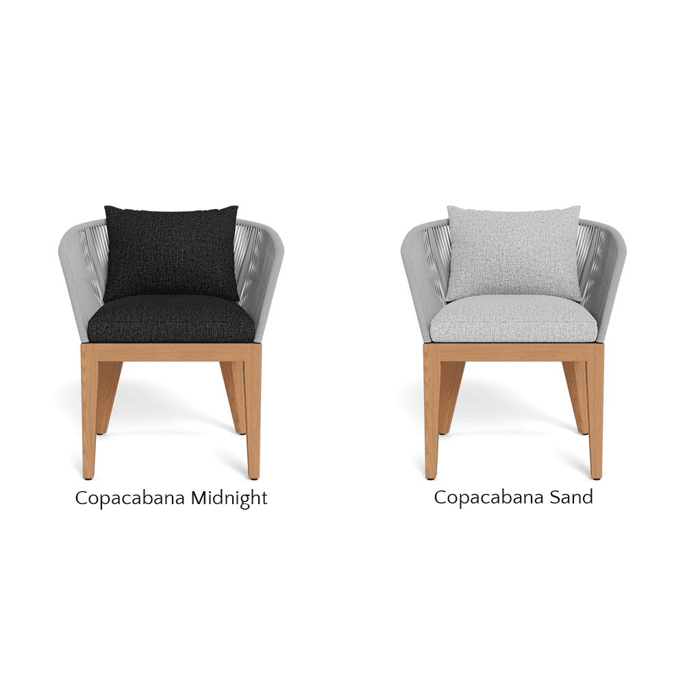 Avalon Outdoor Dining Chair - Weather-Resistant Patio Furniture for Garden, Poolside, and Backyard Use