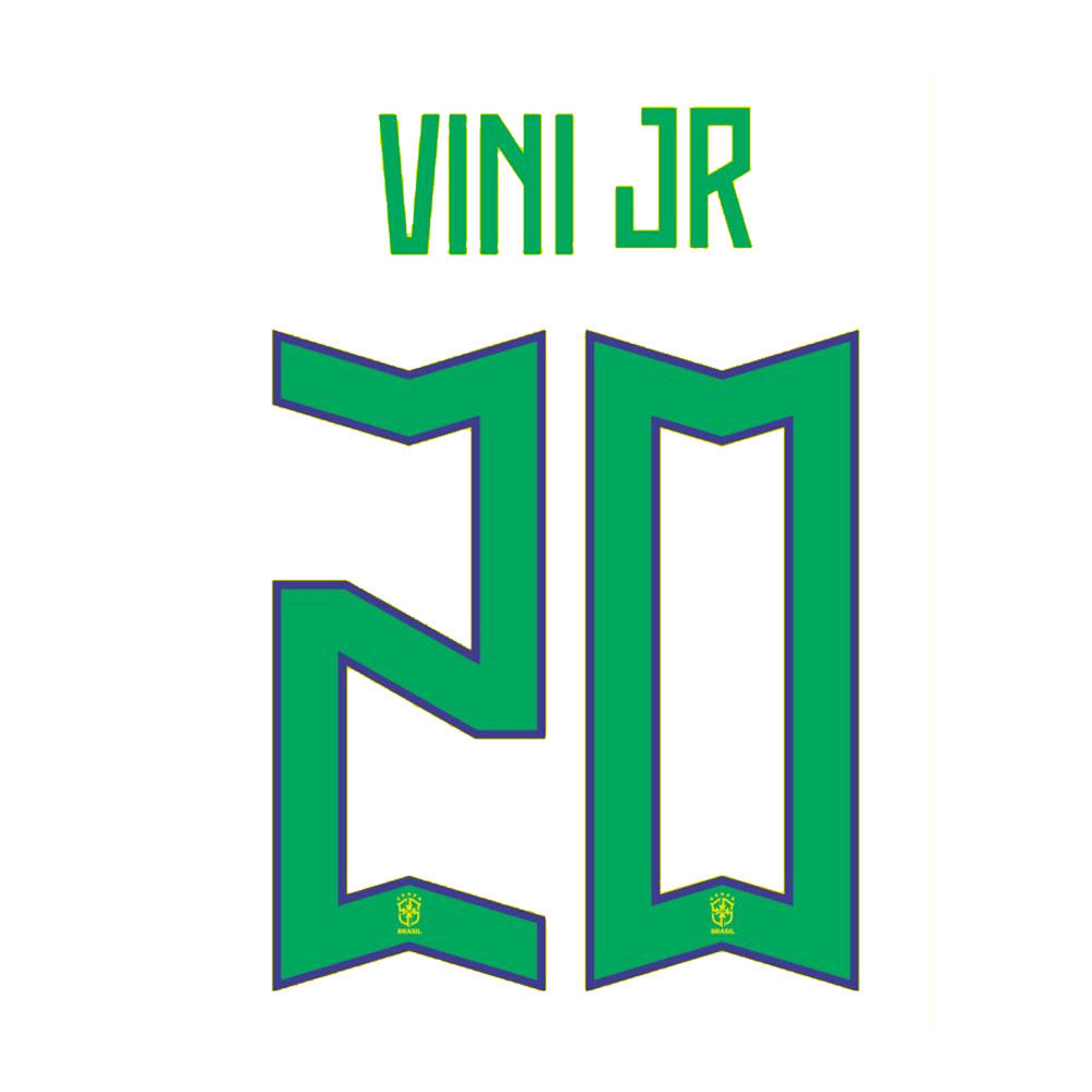Official Brazil 2022 World Cup Home Jersey - Vini Jr. #20 - Authentic Soccer Uniform for Fans & Players - Perfect for Matches, Training & Collecting