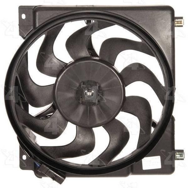 Four Seasons 76008 Radiator Cooling Fan Motor Assembly - Replacement for Car & Truck - Perfect for Overheating Prevention & Engine Cooling System Repair