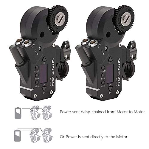 Tilta Nucleus-M Brushless Wireless Follow Focus Motor for DSLR & Mirrorless Cameras - Professional Video Filmmaking & Cinematic Control