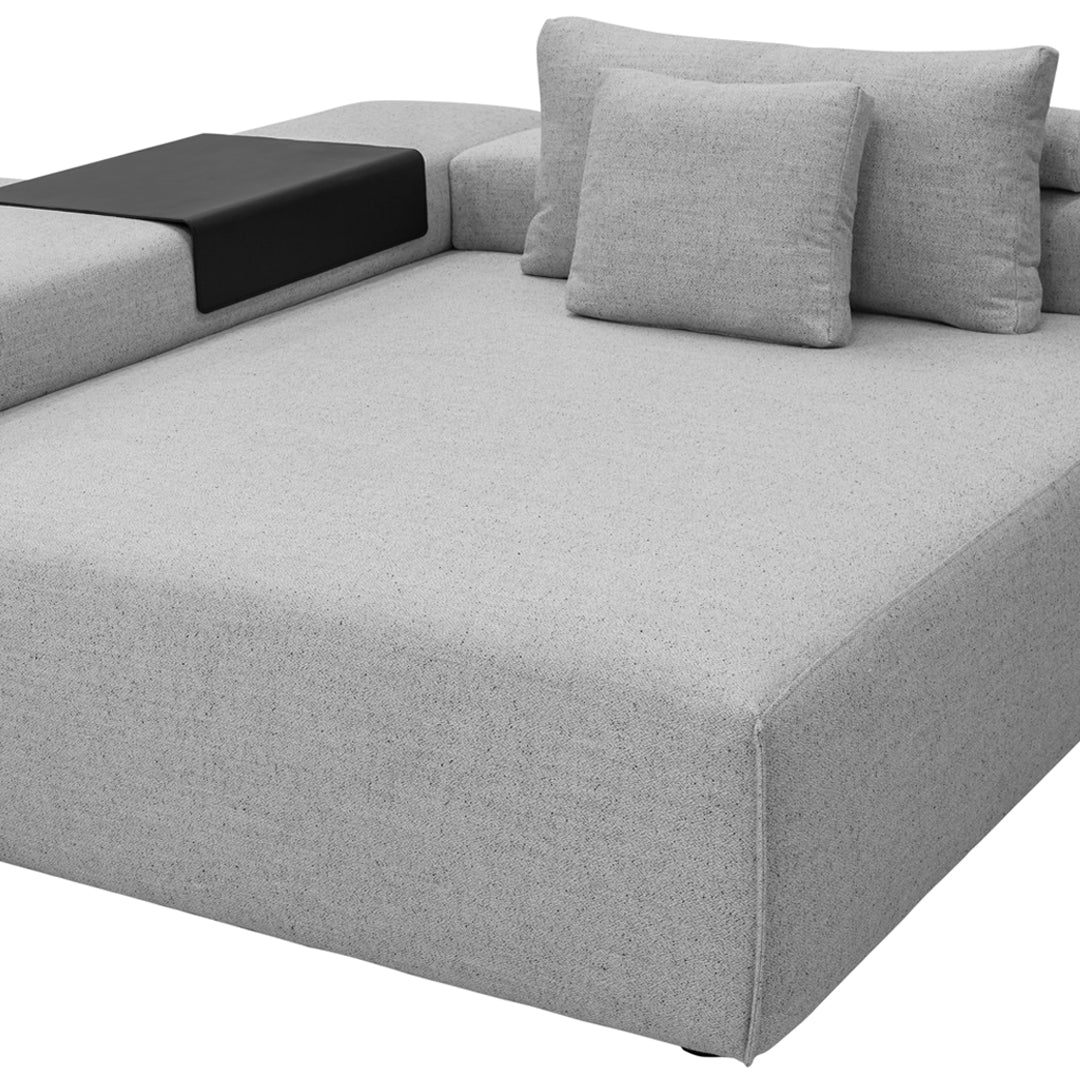 Pre-Configured Cinder Block Sofa Set - 3 Piece Modern Industrial Furniture for Living Room, Patio & Dorm Decor