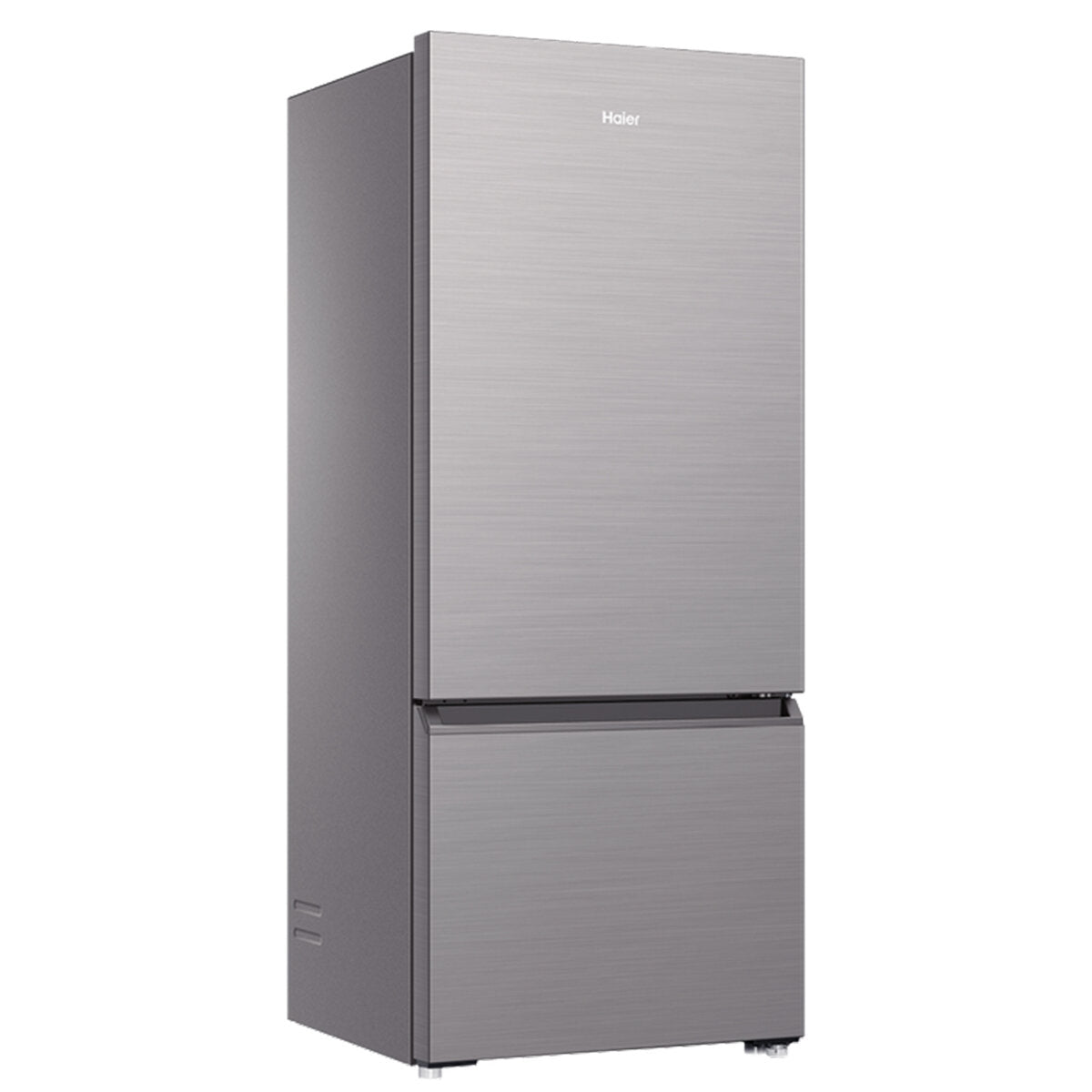 Haier 433L Bottom Mount Refrigerator - Energy Efficient, Stainless Steel Finish (HRF420BS) for Modern Kitchens & Open Floor Plans