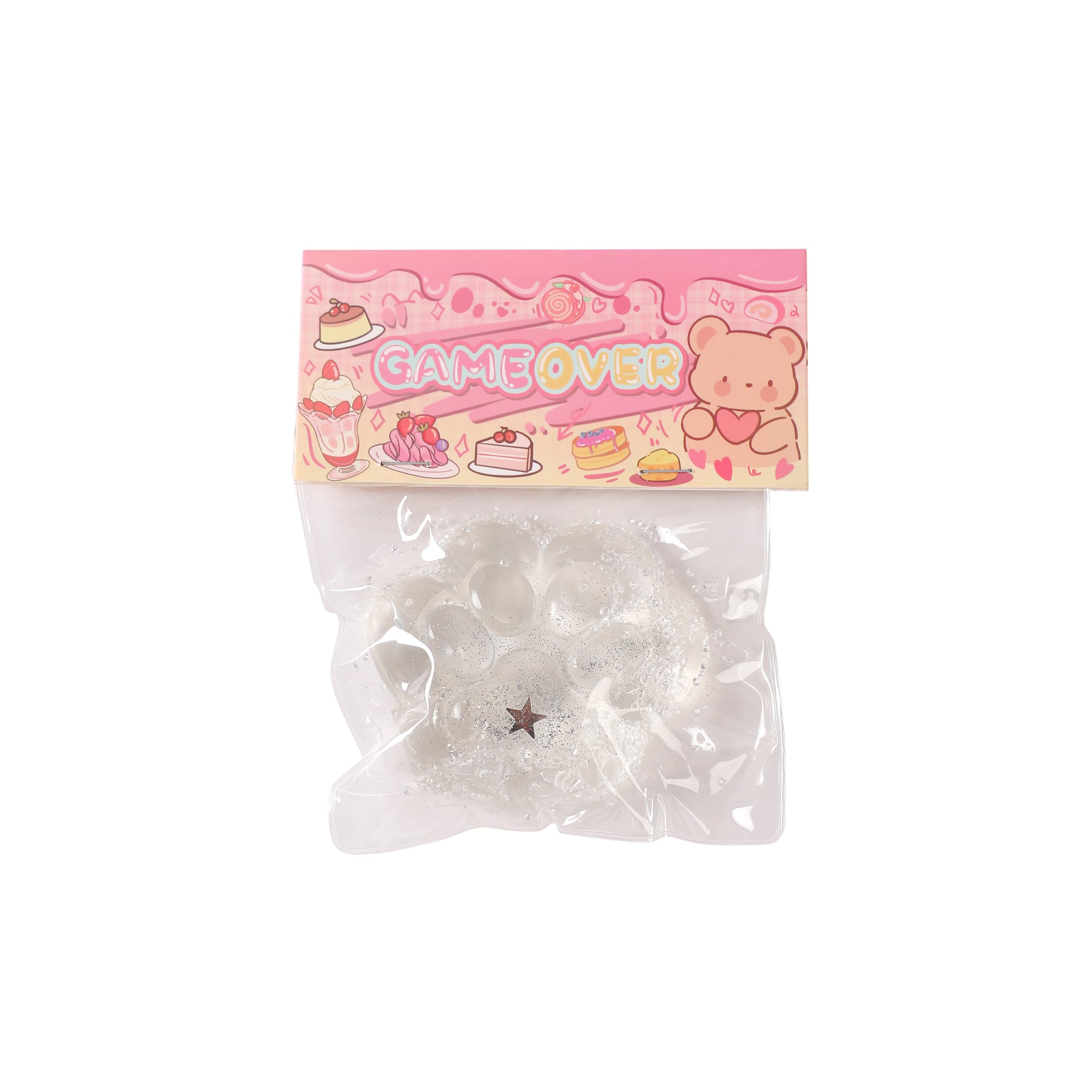 Squishy Cat Paw Stress Relief Toy - Sensory Fidget Toys for Adults & Kids - Anxiety Relief, Party Favors, Birthday Gifts - Transparent Soft Squeeze Toy for Office, Home, Travel & Classroom Use