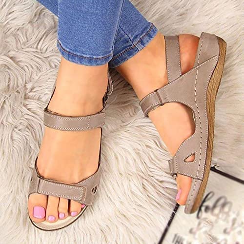 Grey-womens Sandals