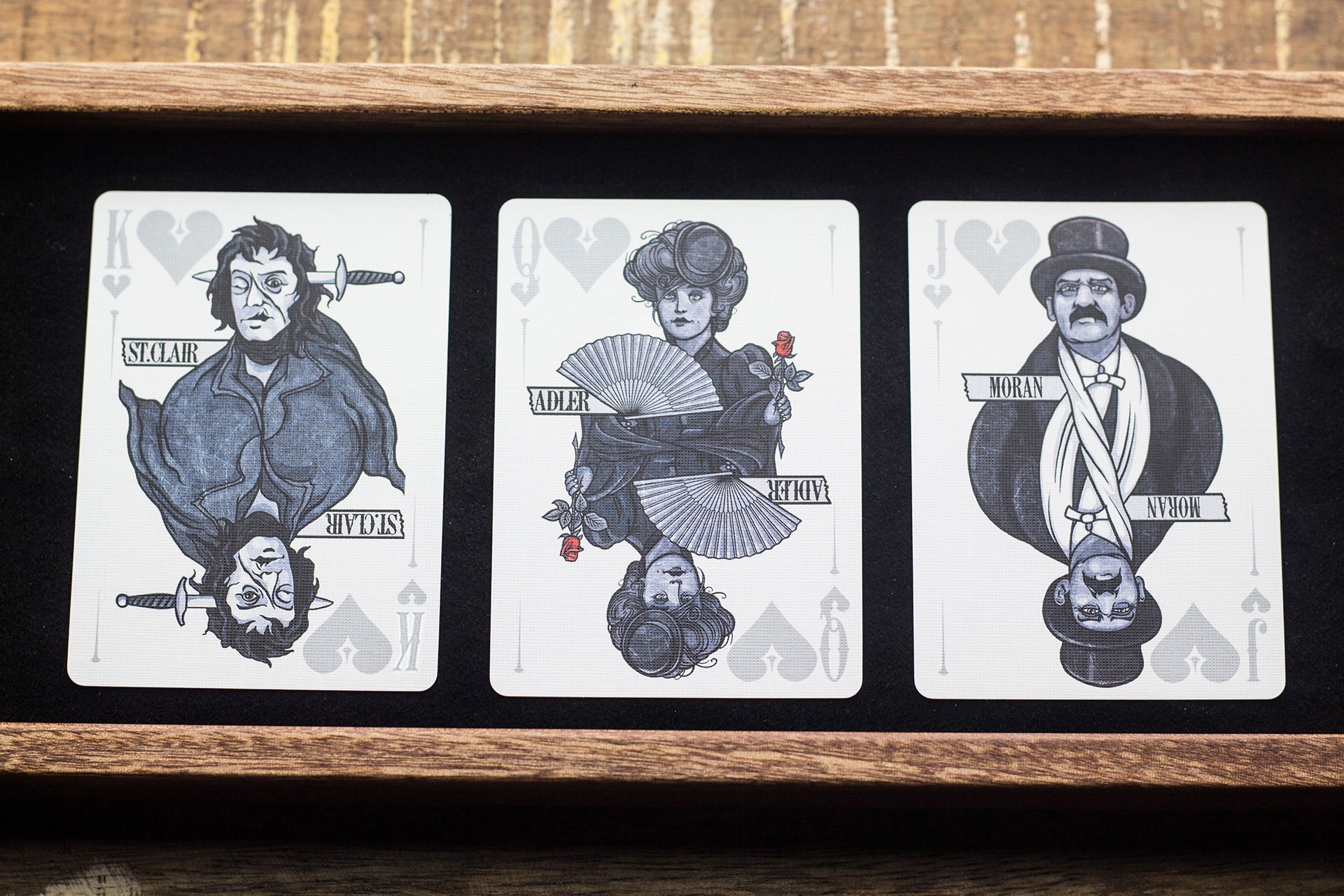 Sherlock Holmes Moriarty Edition V2 Playing Cards - Premium Collectible Deck for Card Games, Magic Tricks & Poker Nights - Perfect Gift for Mystery Fans & Card Collectors