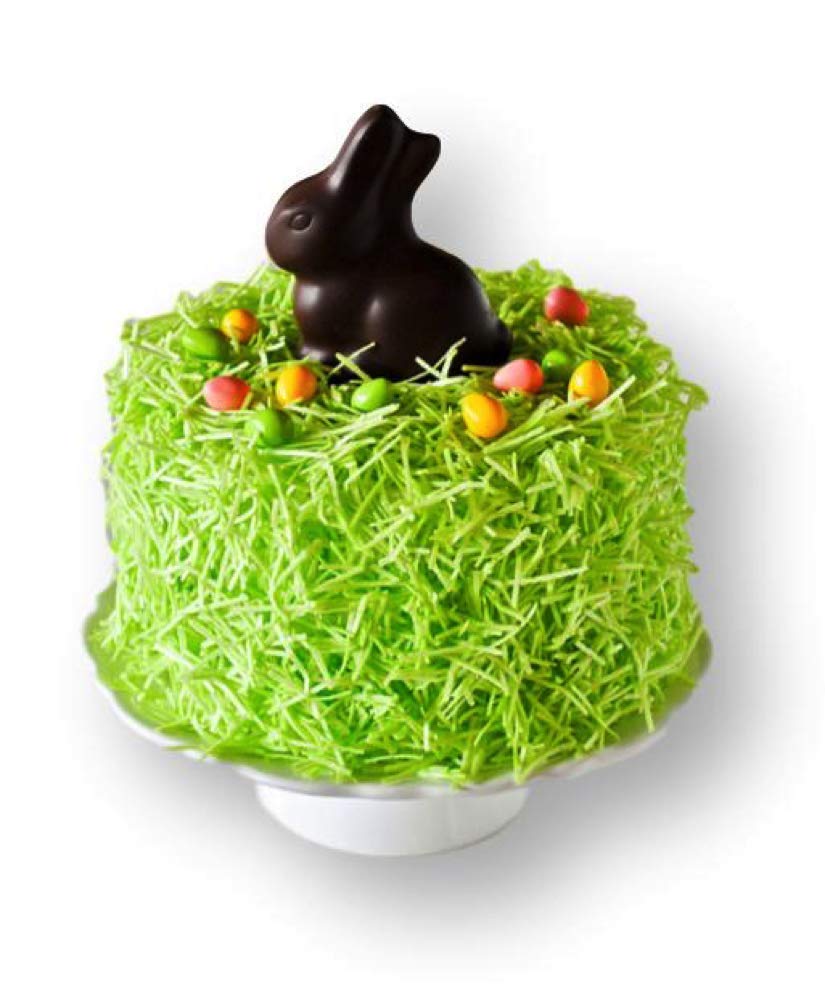 Green Apple Flavored Edible Easter Basket Candy Grass - 2 Pack - Perfect for Easter Baskets, Party Favors & Spring Celebrations