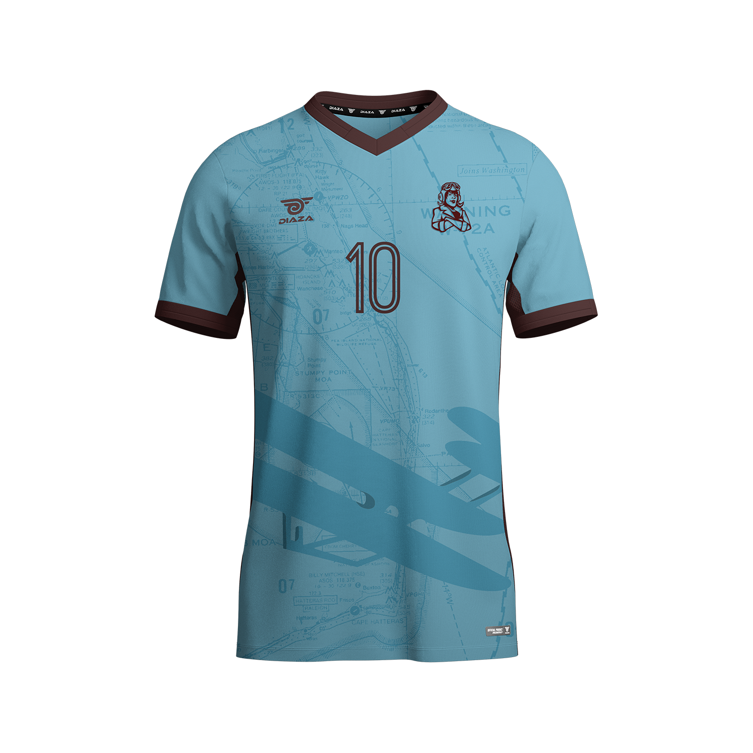 Charlotte Aviators Away Jersey - Authentic Baseball Jersey for Men & Women - Perfect for Games, Fan Events & Sports Apparel Collection