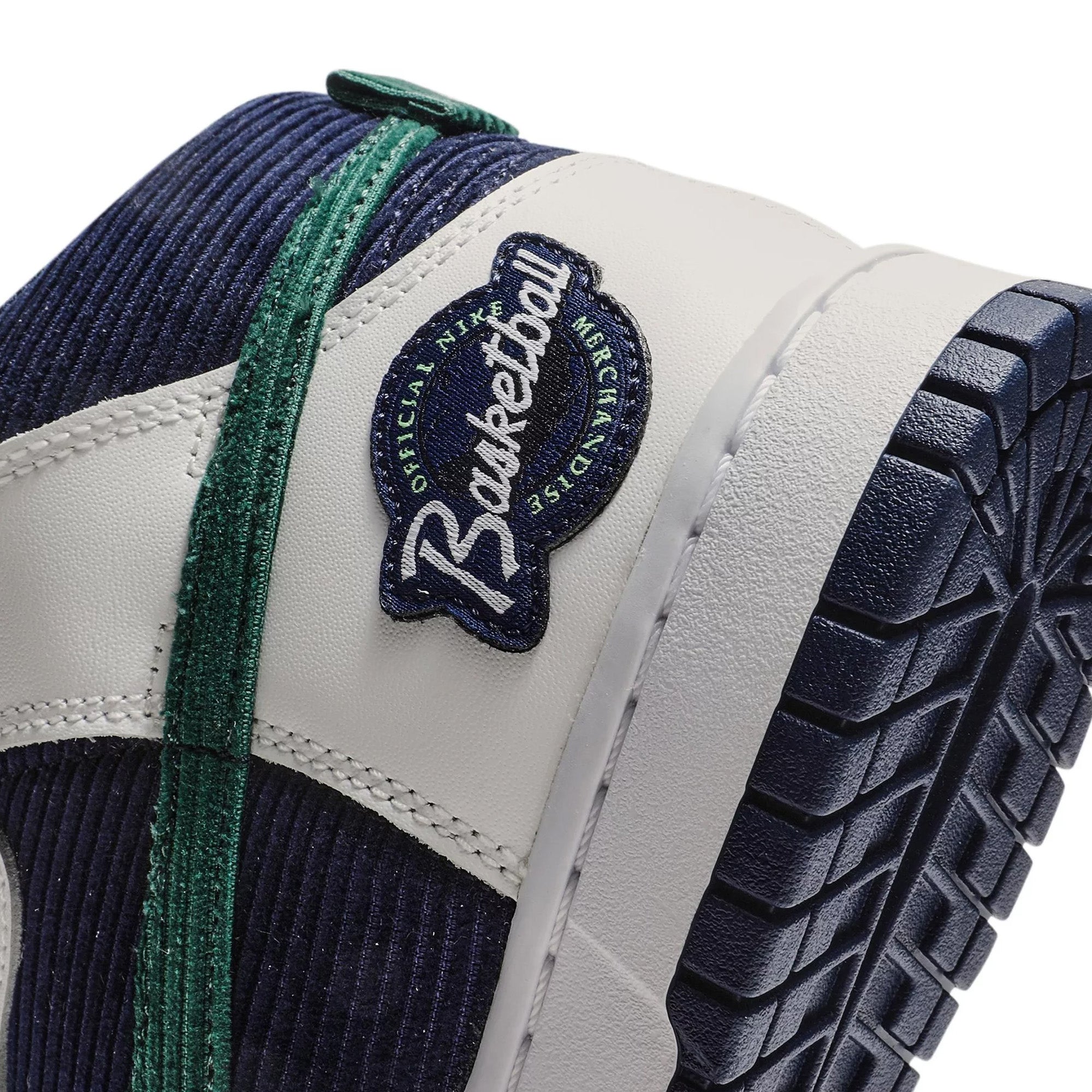 Nike Dunk High 'Sports Specialties White Navy' Retro Basketball Shoes 2021 - Men's Sneakers for Casual Wear, Street Style & Sneaker Collectors