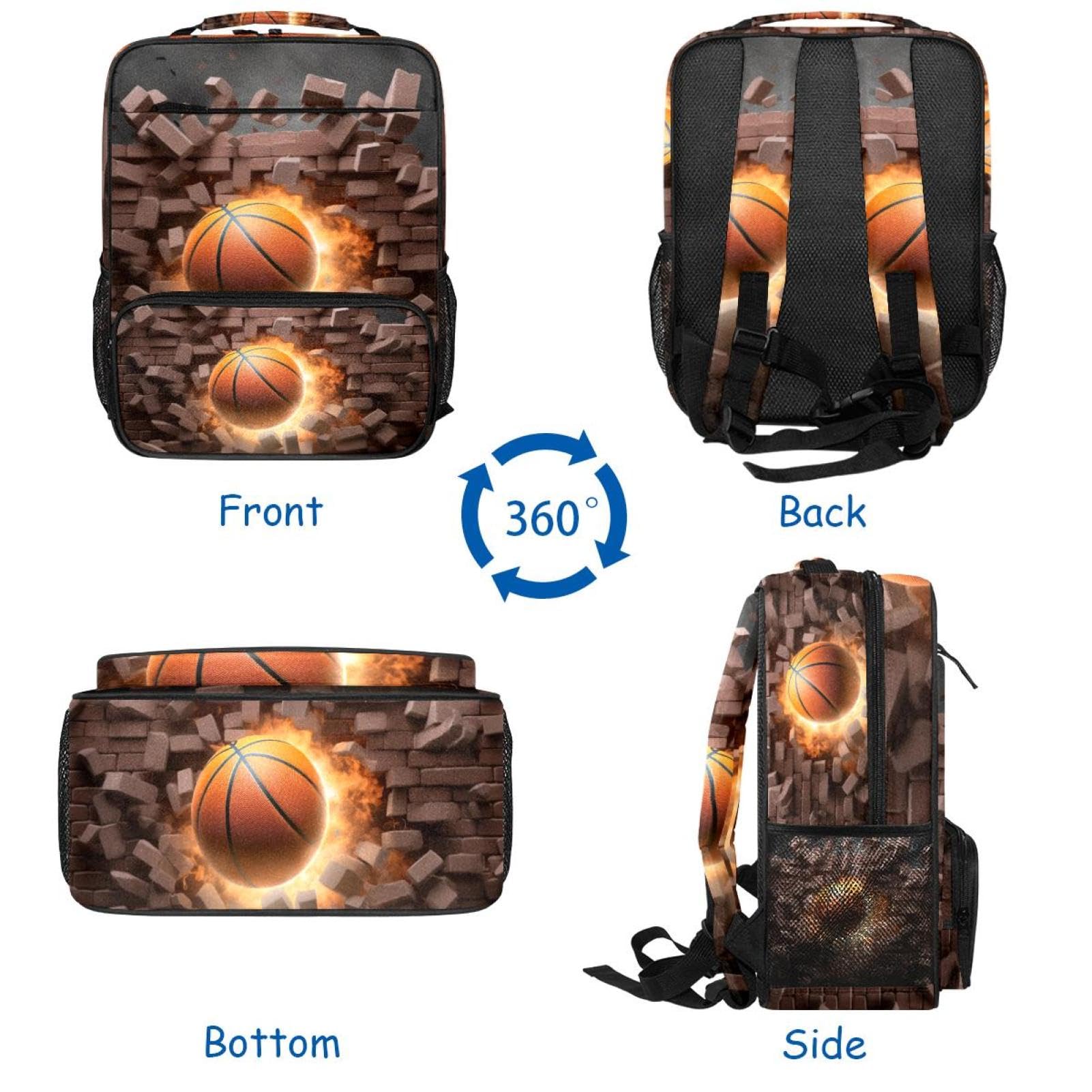 Best Travel Backpack for Men & Women - Lightweight Durable Hiking Backpack with USB Charging Port - Perfect for Outdoor Adventures, Commuting & Basketball Games