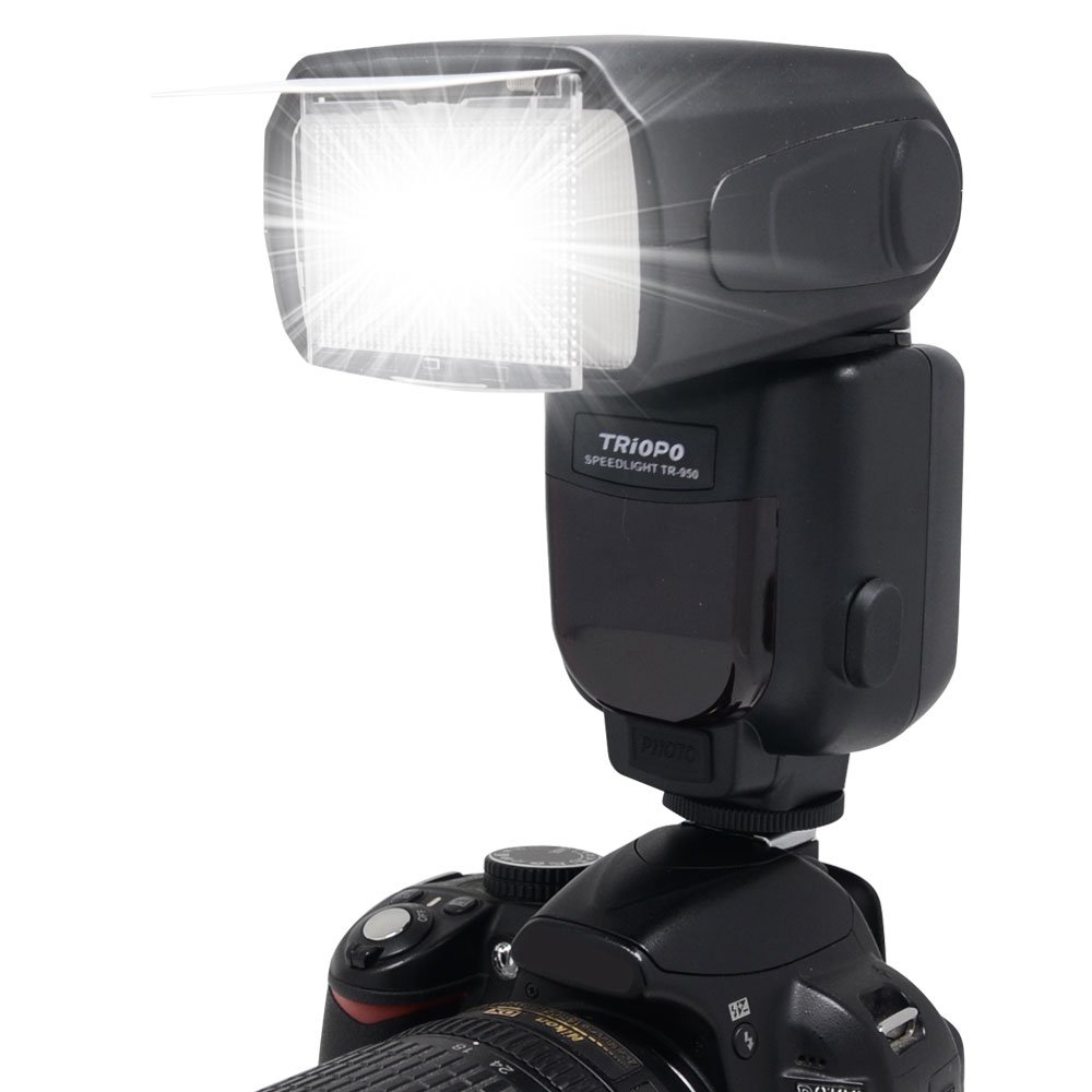 Professional VD-930 Universal Manual Speedlite Flash for Canon Nikon Panasonic Olympus Fujifilm Pentax DSLR Cameras - Hot Shoe Compatible with LCD Display - Perfect for Portrait, Wedding & Studio Photography