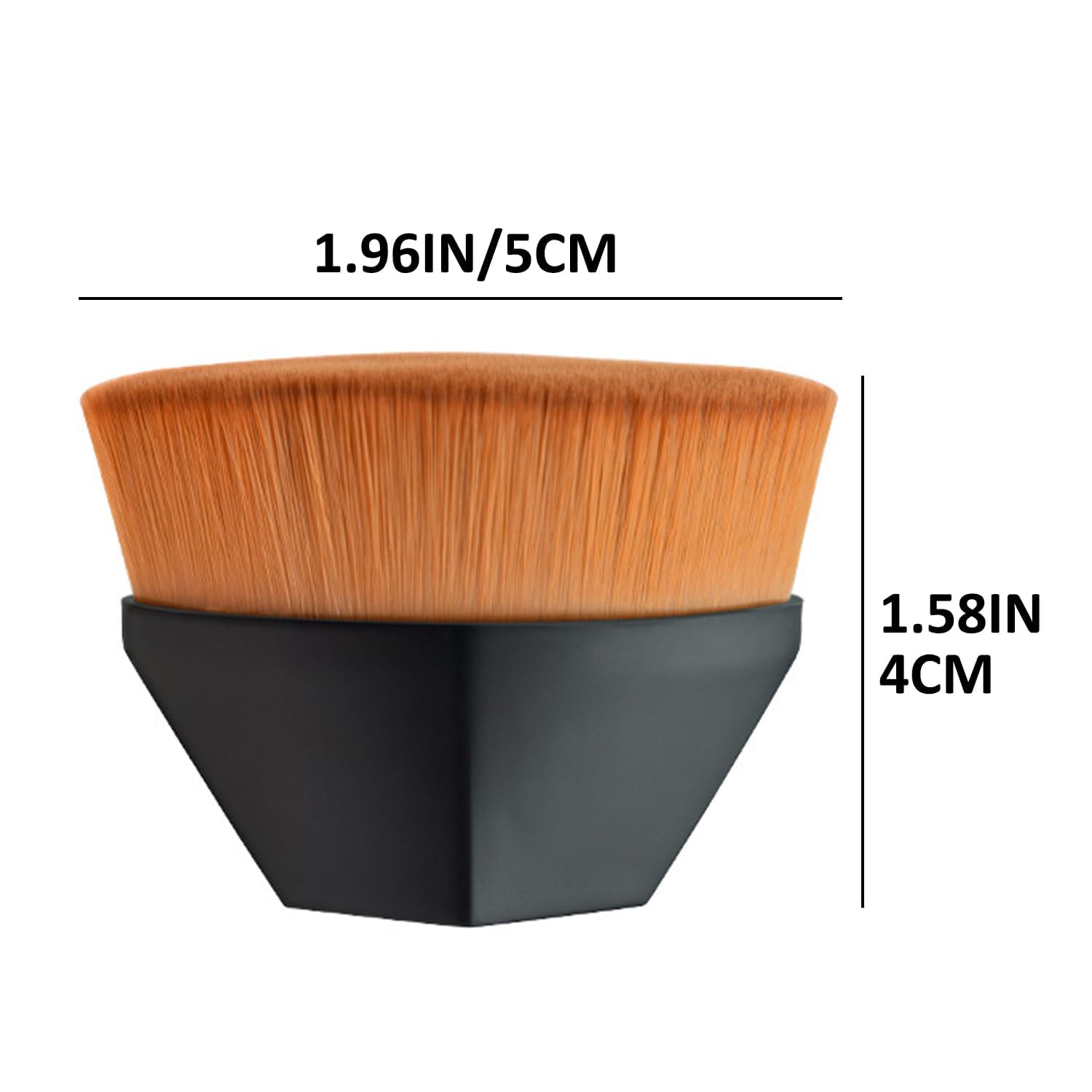 GOSK ENTERPRISE Professional Foundation Makeup Brush - Soft Blending Brush for Liquid, Cream & Blush | Perfect for Everyday Makeup & Professional Use | Ideal for Women's Beauty Routine & Makeup Artists