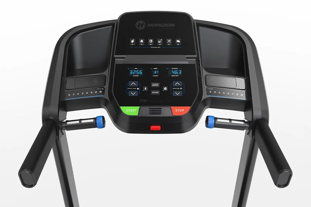 Horizon T101 Folding Treadmill - Compact Home Gym Equipment for Walking & Running | Perfect for Small Spaces & Home Workouts
