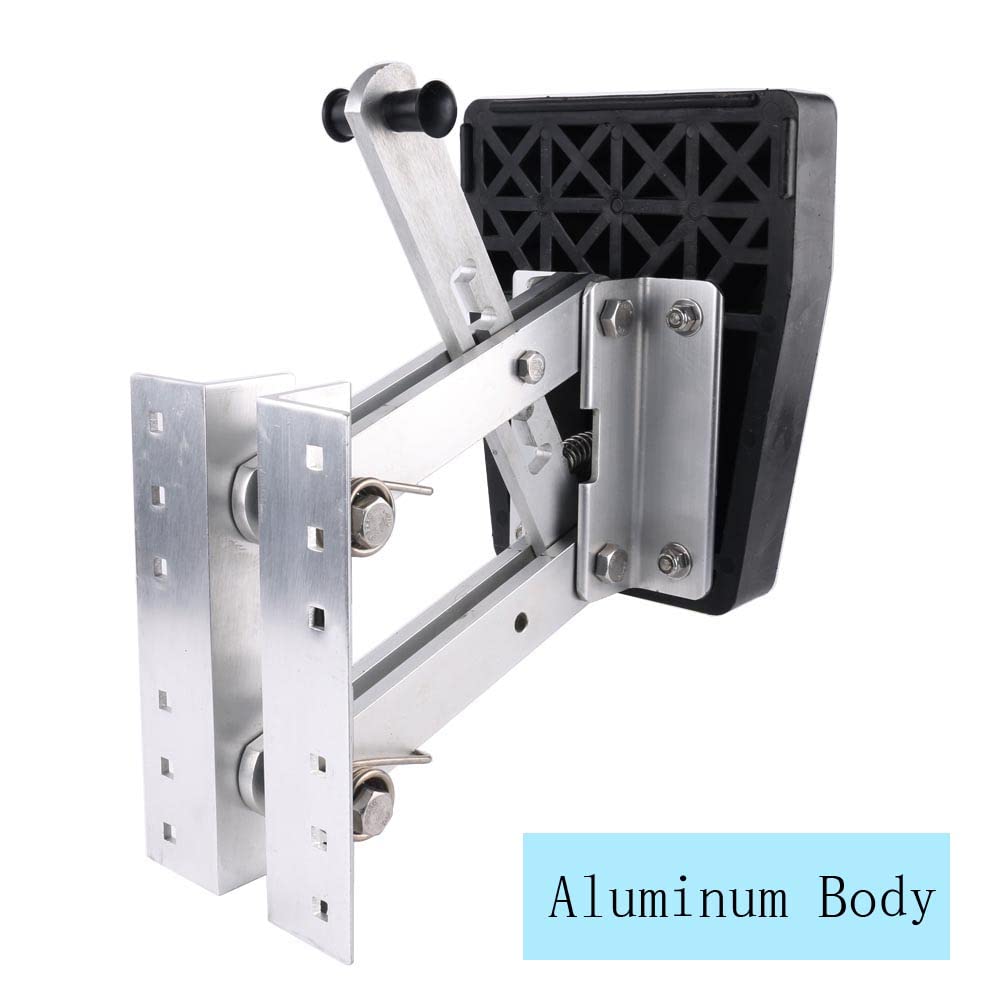 **Heavy Duty Aluminum Outboard Motor Bracket for Boats - Supports 7.5HP to 20HP Engines - Perfect for Fishing, Cruising & Marine Adventures**