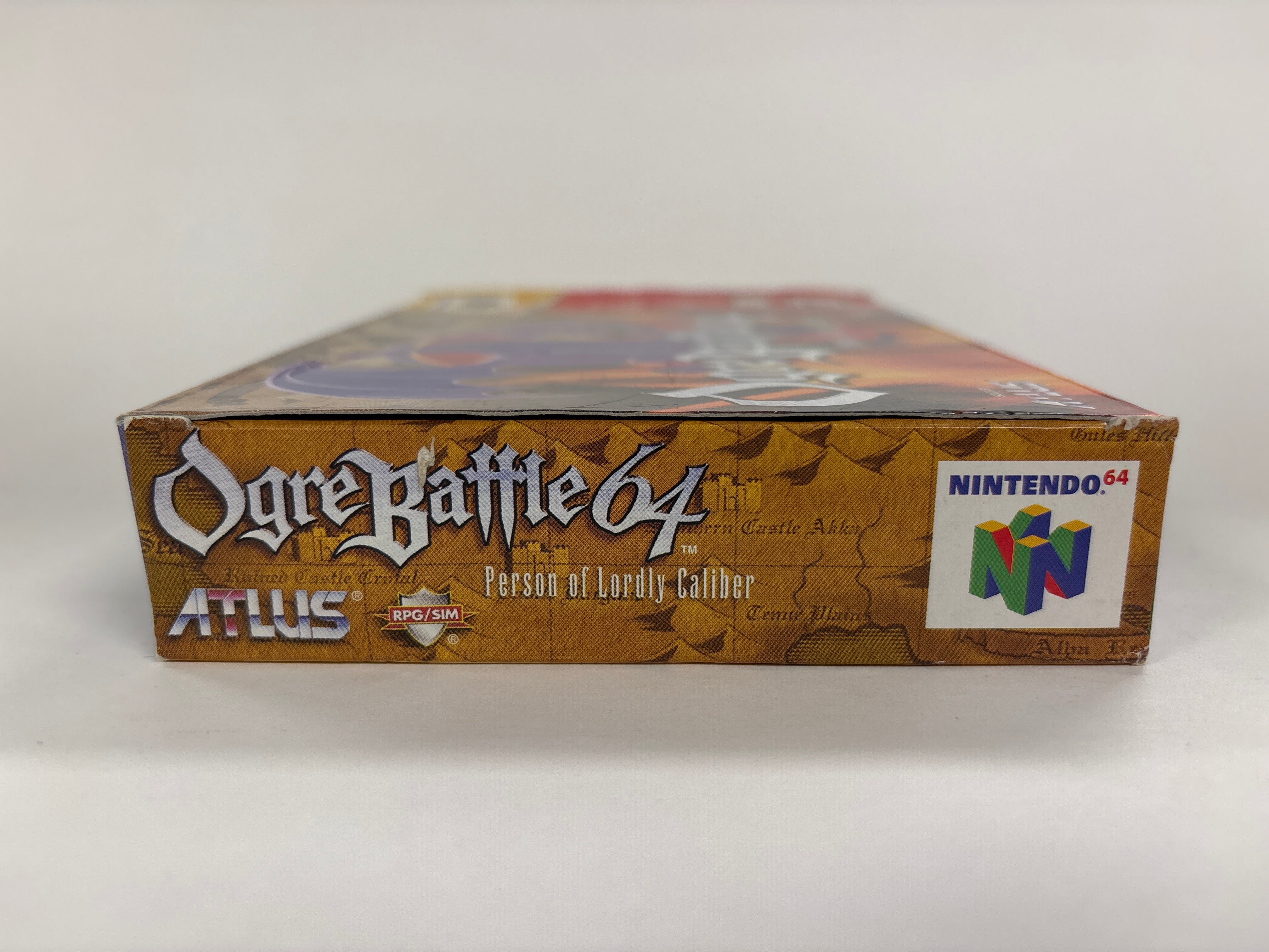 Ogre Battle 64 - Nintendo 64 N64 Game Box & Manuals Only (No Game Included) - Perfect for Collectors & Retro Gaming Enthusiasts