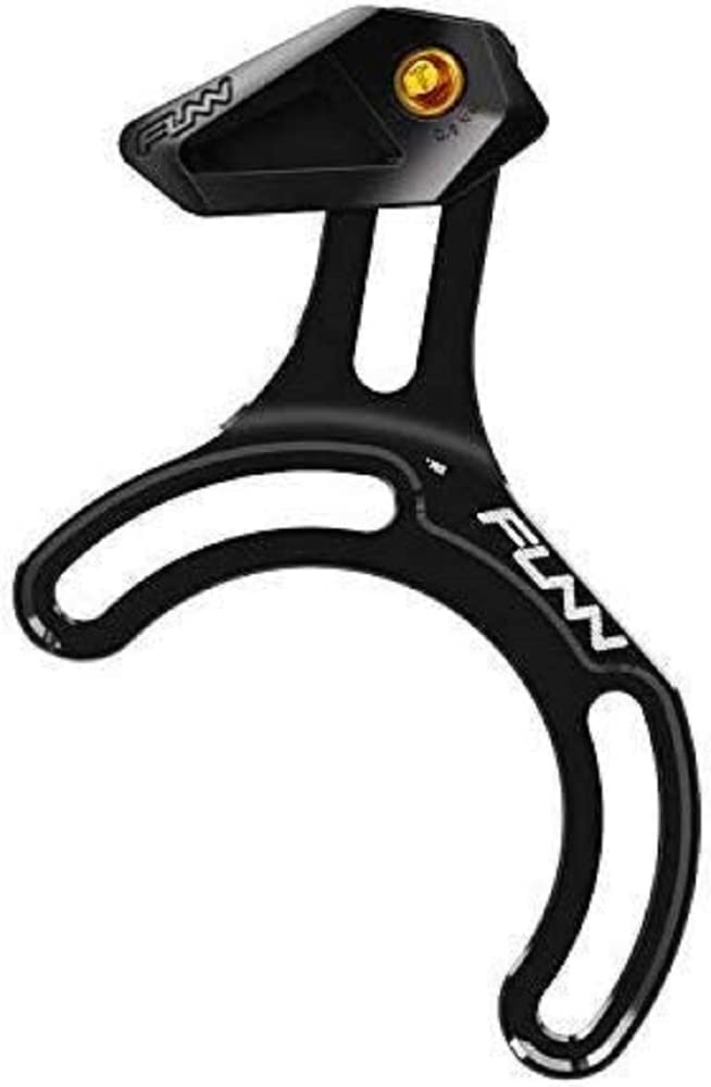 Funn Zippa Lite ES Chain Guide - MTB Chain Guard Compatible with Shimano E-Motor Mount - Mountain Bike Chain Protector for Downhill & Enduro Riding - Durable Protection for Rough Trails