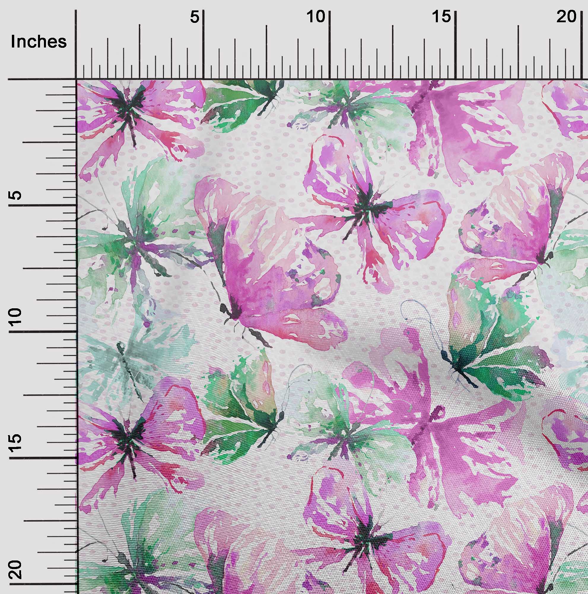 oneOone Velvet Fuschia Pink Fabric Wreath - Personalized Name Dress Material, 58 Inch Wide Fabric by The Yard - Perfect for DIY Wreaths, Home Decor, and Custom Clothing Projects