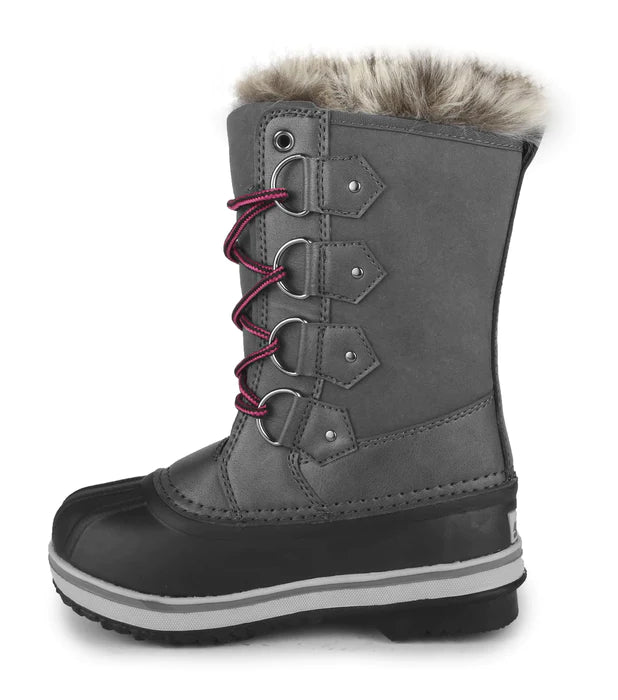 Cortina Kids Boots - Waterproof Winter Snow Boots for Boys & Girls - Warm & Comfortable Outdoor Shoes for Cold Weather - Perfect for Snow Play, Hiking, and School Activities
