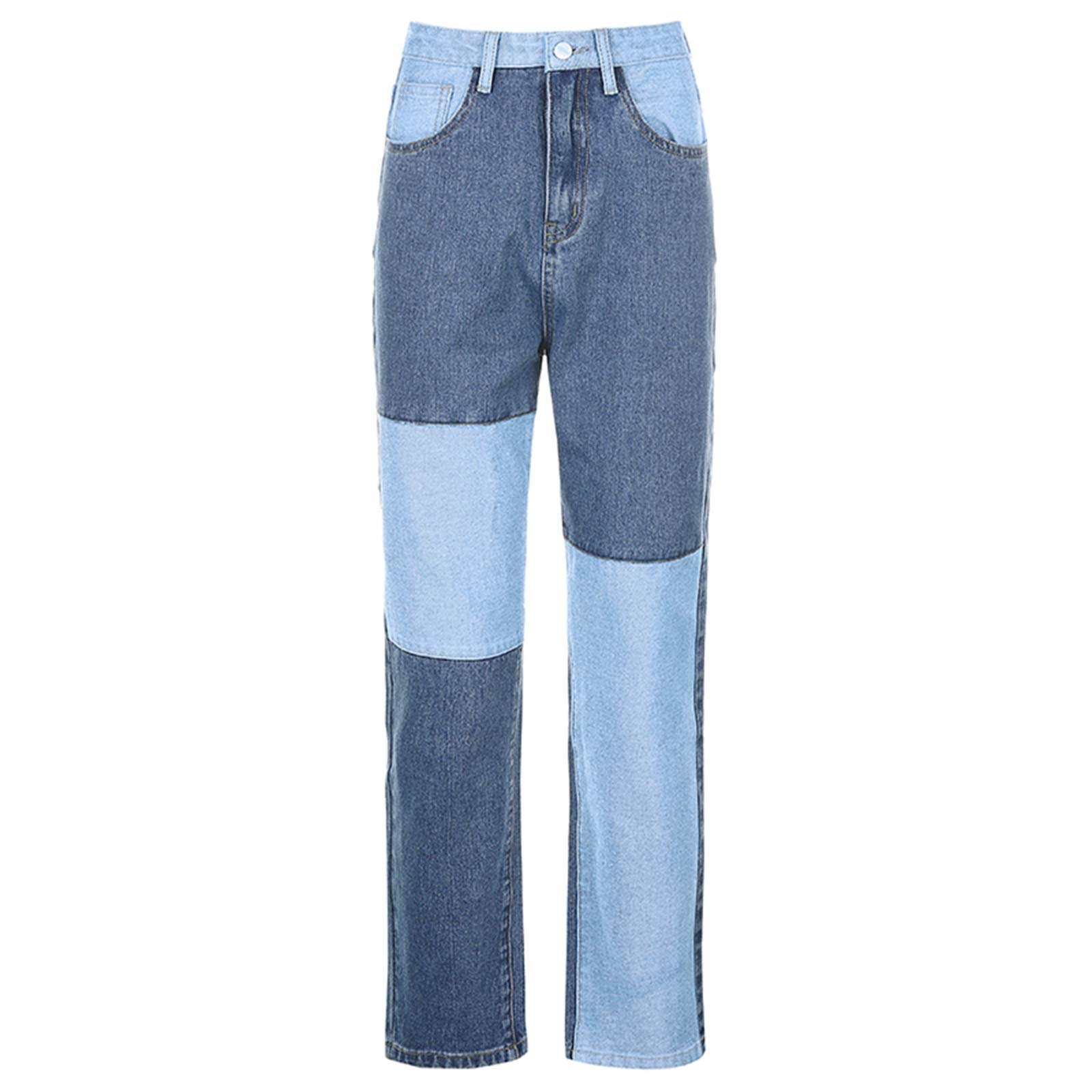 Women's High Waisted Vintage Boyfriend Jeans - Relaxed Fit Straight Leg Denim Pants for Casual & Y2K Fashion | Perfect for Streetwear, Dating & Everyday Outfits