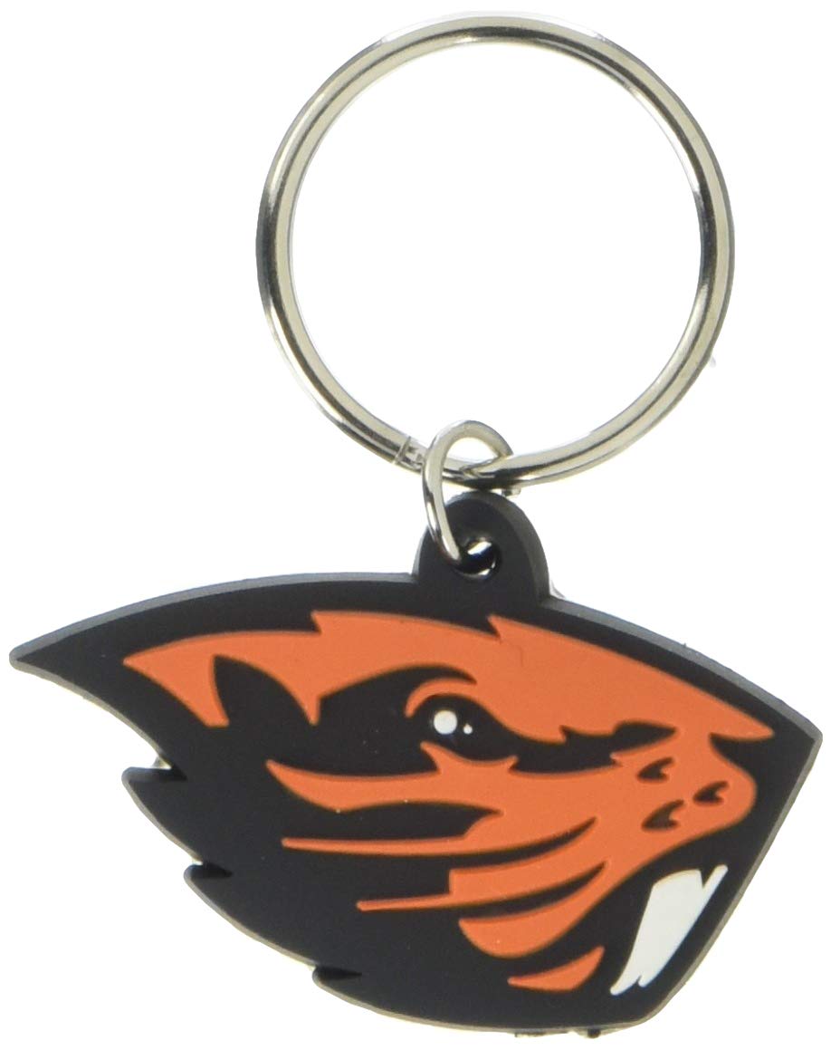 NCAA Team Logo Flex Keychain - Durable & Lightweight Key Ring for Sports Fans, Students & Alumni - Perfect for Backpacks, Gym Bags & Car Keys