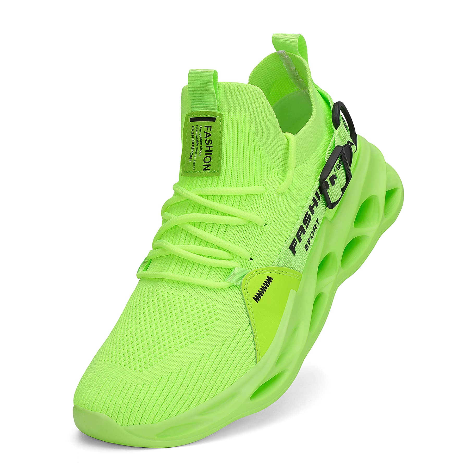 Men's Athletic Walking Running Tennis Shoes - Lightweight Comfortable Sneakers for Sports & Casual Wear | Perfect for Gym, Jogging, Outdoor Activities