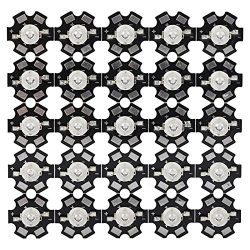 High Brightness LED Beads - DIY Lighting Fixtures with Energy Efficient LED Chips (Red) - Perfect for Home Decor, Holiday Lights, and DIY Electronics Projects