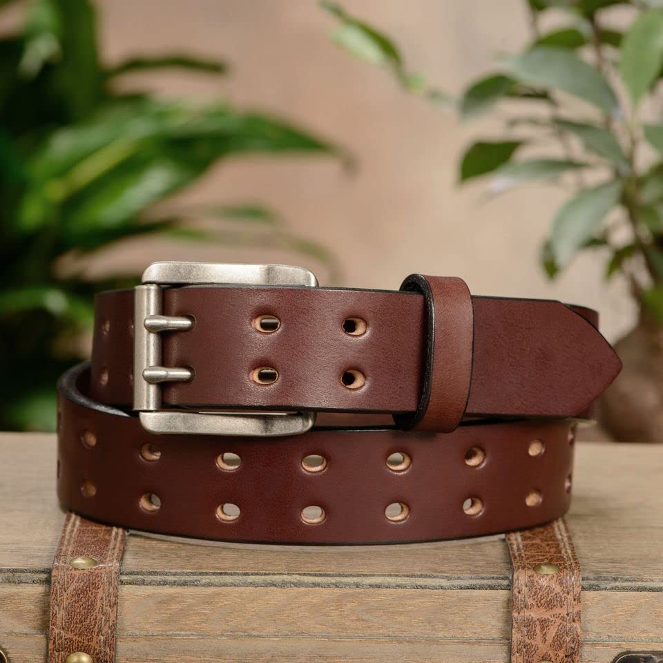 Premium Bullhide Leather Belt for Men - 1.50