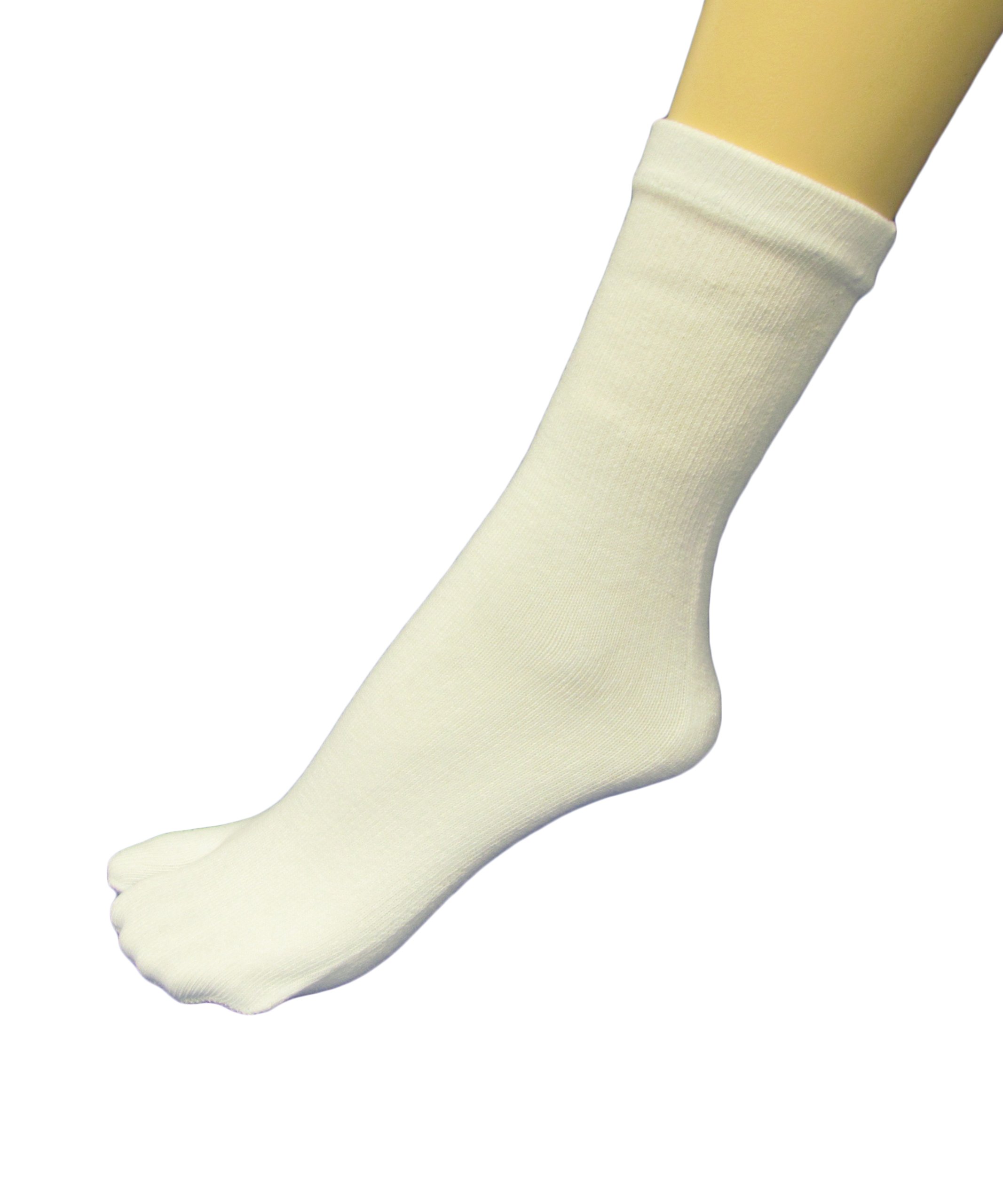 COUVER Quarter - Women's Mid-Calf High Flip Flop Socks with Split Toe Design | Tabi Big Toe Socks for Comfort & Style | Perfect for Yoga, Pilates, and Home Relaxation