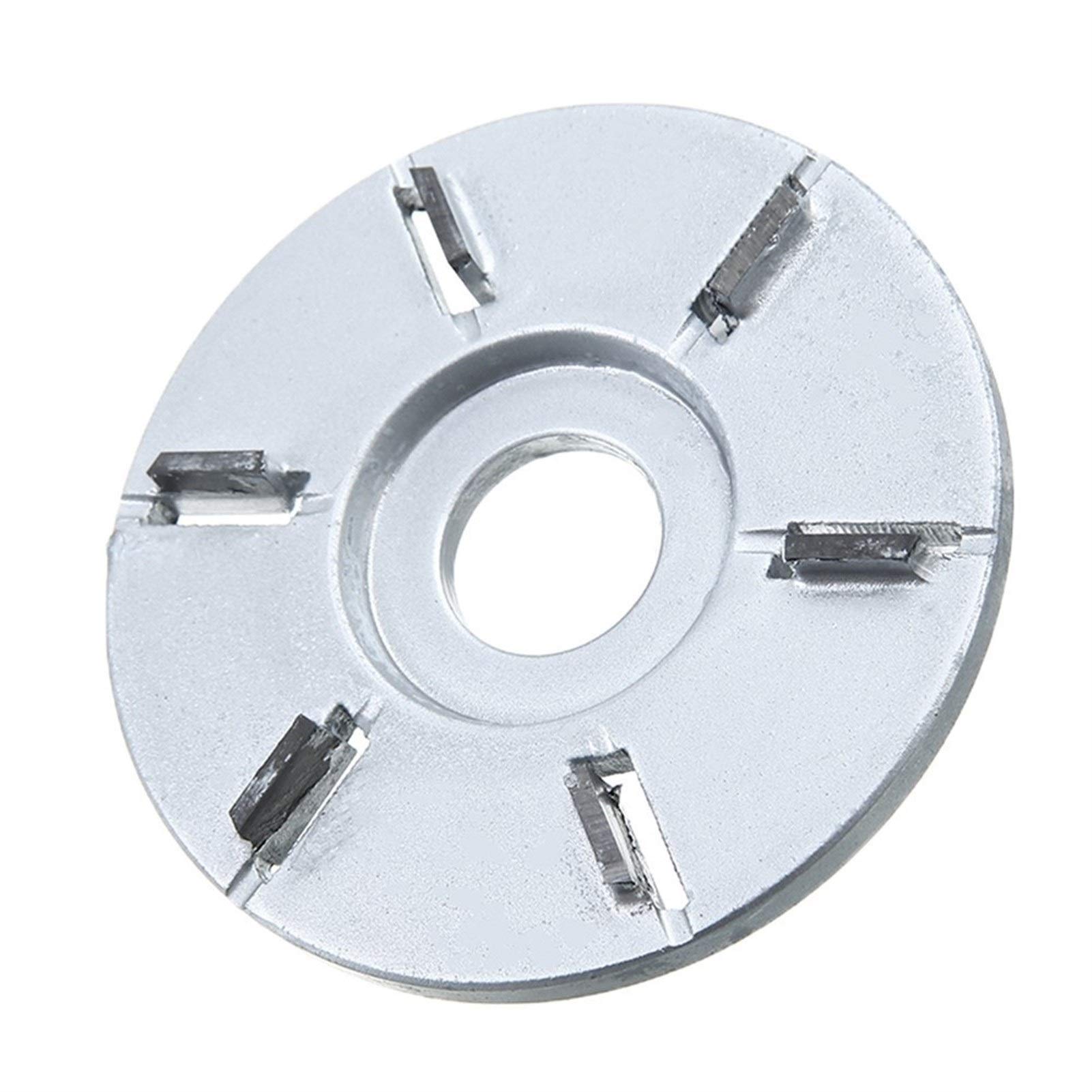 MOUNTAIN MEN 90mm 6-Tooth Wood Carving Disc for Angle Grinder - 22mm Arbor Woodworking Plane & Milling Cutter Attachment | Perfect for DIY Wood Projects, Furniture Making & Craft Carving