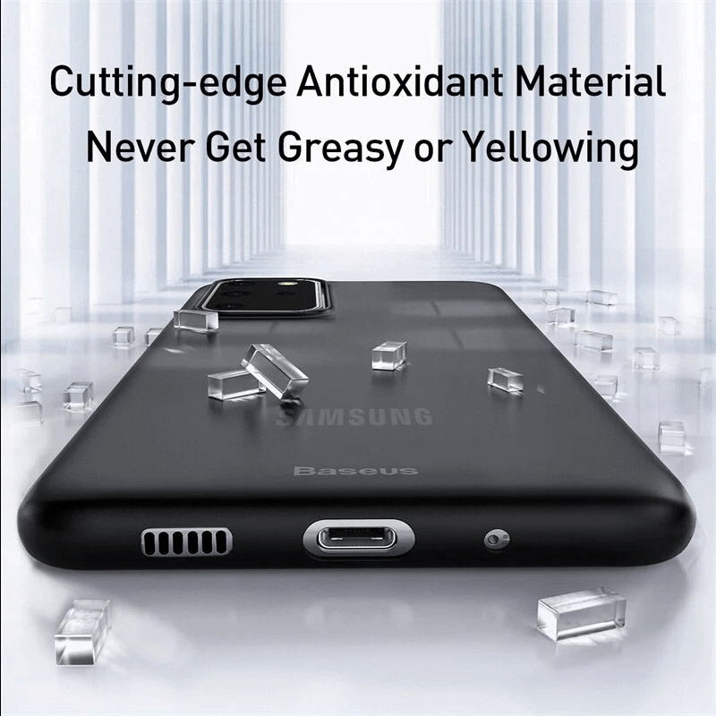 Baseus Slim Protective Case for Samsung Galaxy S20 Plus - Shockproof & Scratch-Resistant Cover with Precise Cutouts | Perfect for Daily Use, Travel & Outdoor Activities