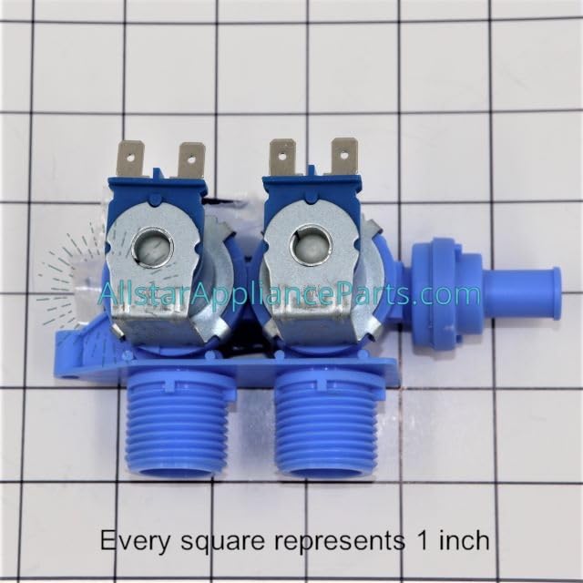 WH13X10023 Washing Machine Water Inlet Valve Replacement Part - Compatible with GE, Hotpoint & More - Easy DIY Installation for Laundry Room & Home Appliance Repair
