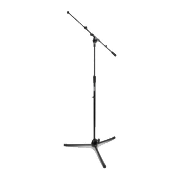 Heavy Duty Tele Boom Microphone Stand - Professional Adjustable Mic Stand for Studio, Live Performances & Podcasting - Perfect for Singers, Musicians & Content Creators