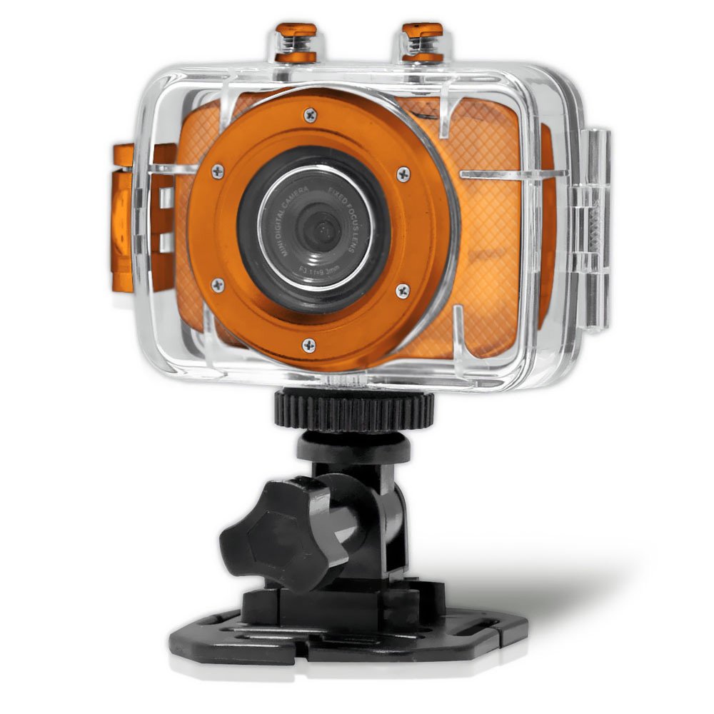 Pyle Mini HD Sports Action Camera - 5.0MP Waterproof Camcorder with 2