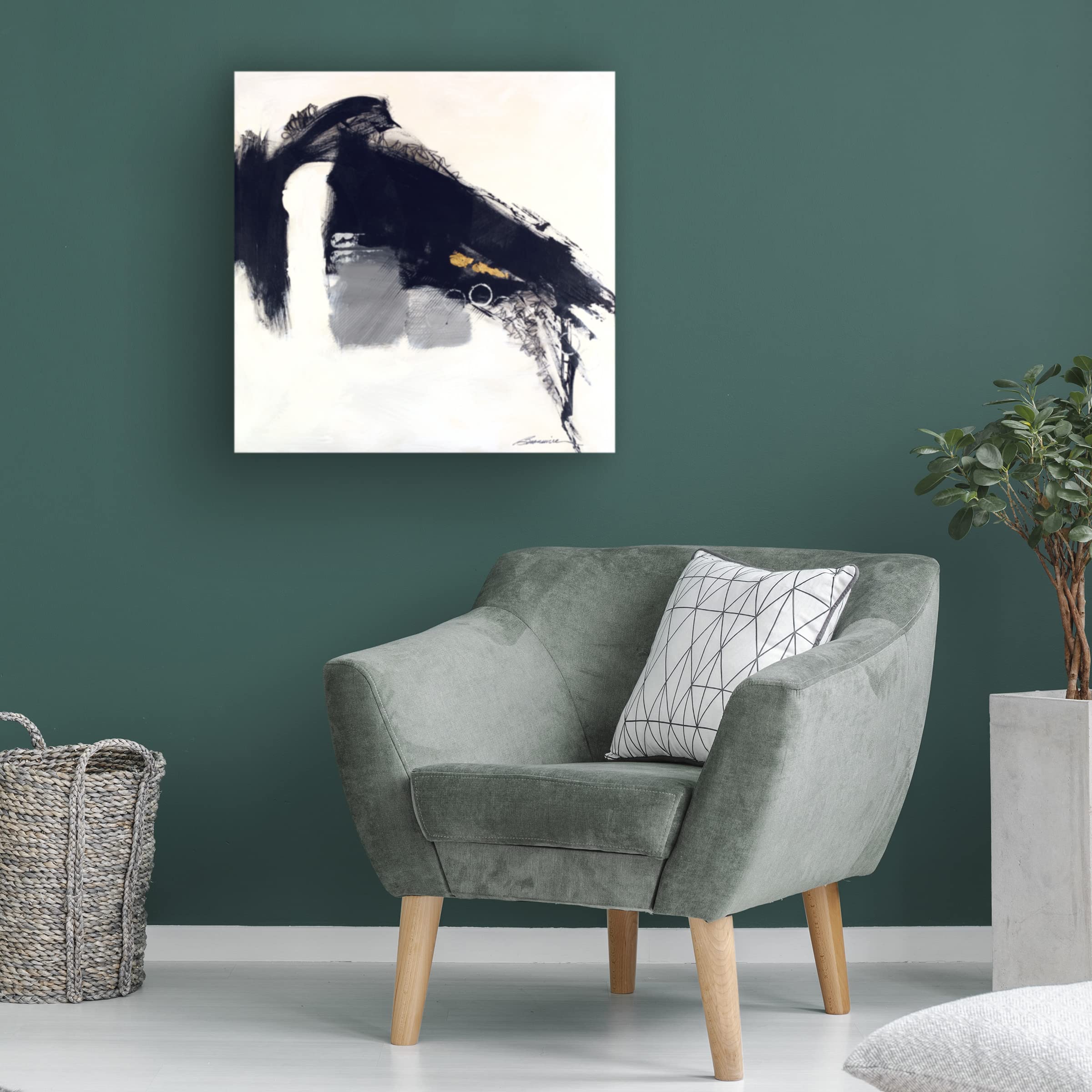 Trademark Fine Art 'The Homestead' Canvas Wall Art by Beau Wild - Perfect for Living Room, Bedroom & Office Decor
